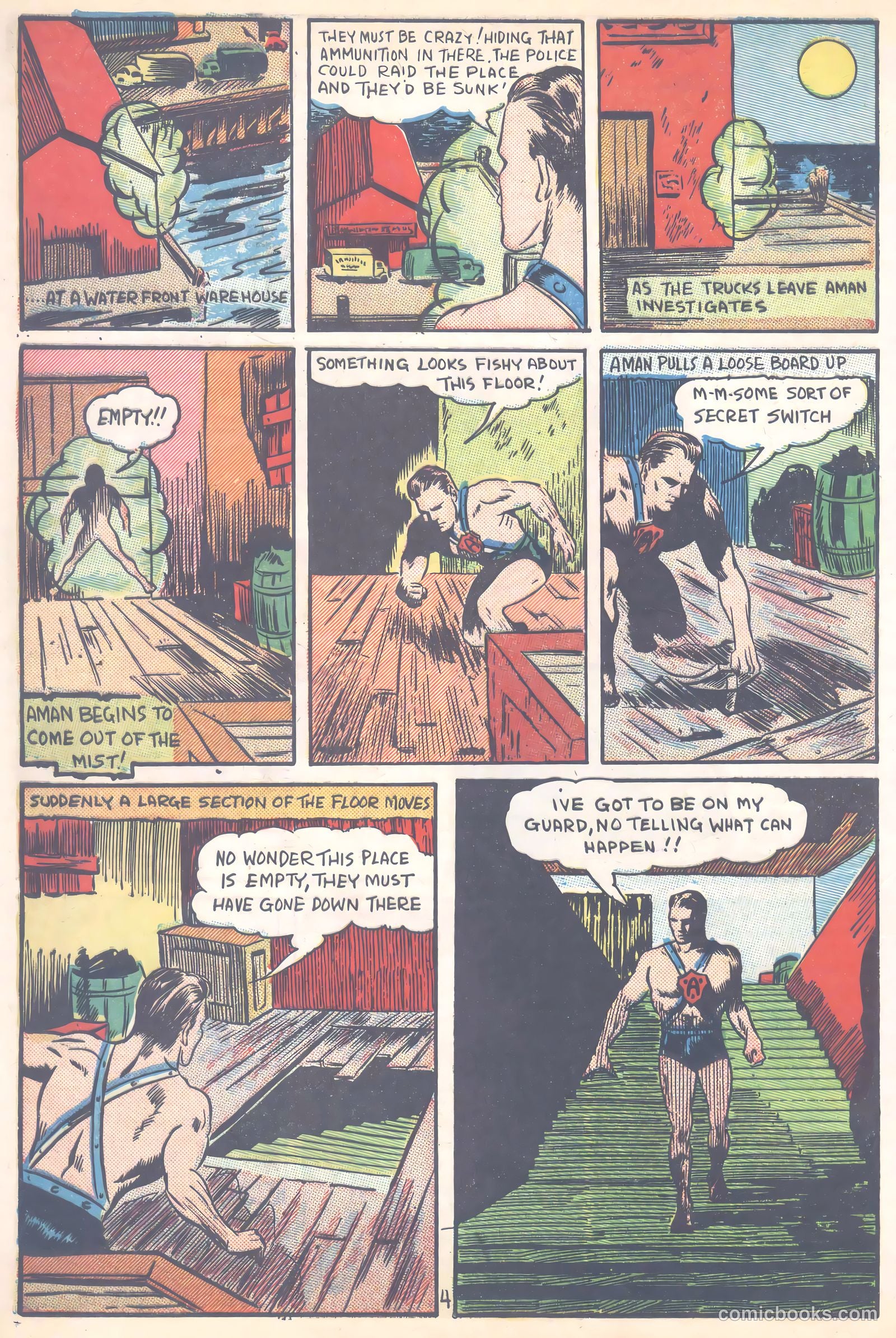Amazing Man Comics #15 (1939) — page 7 of 71
