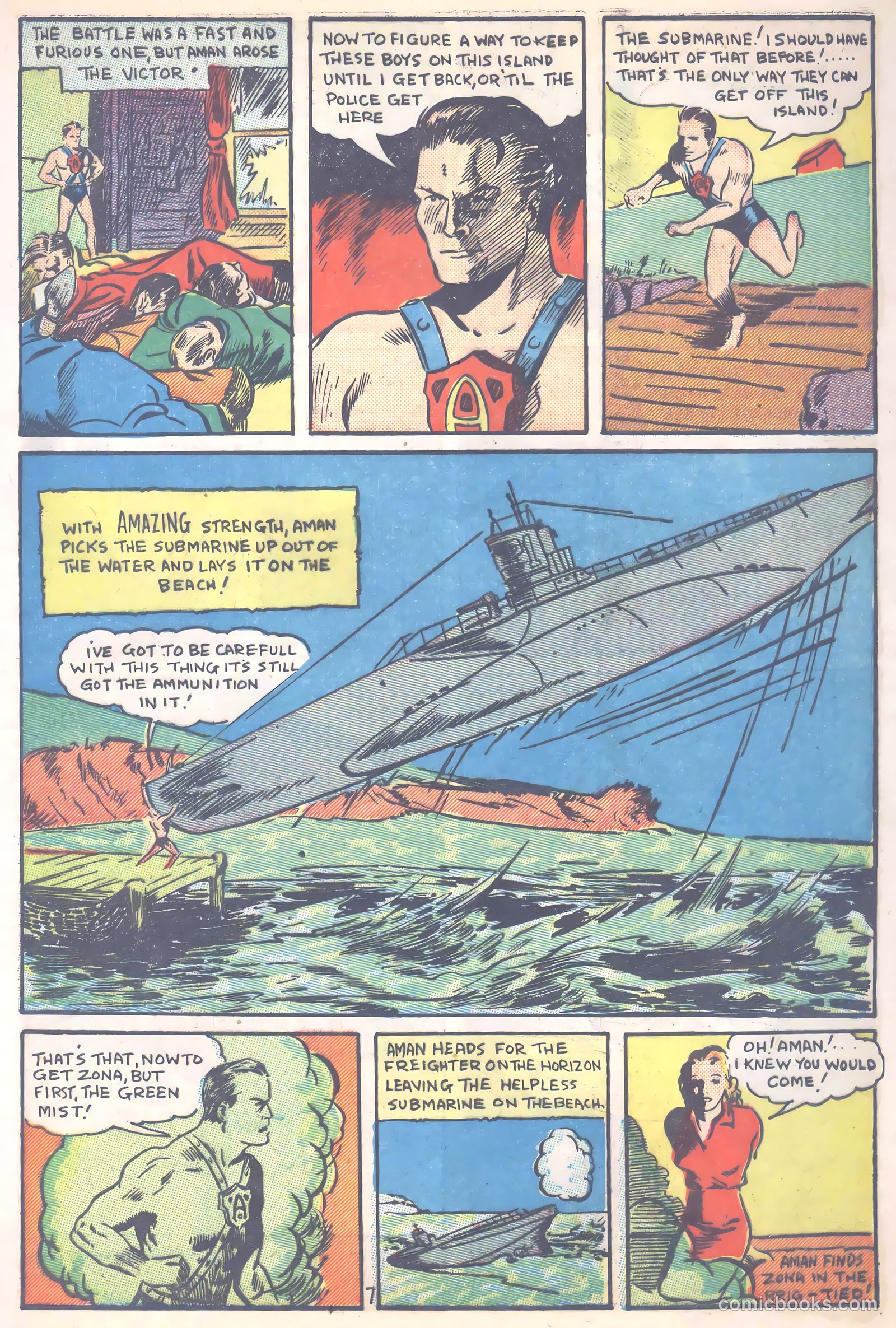 Amazing Man Comics #15 (1939) — page 10 of 71