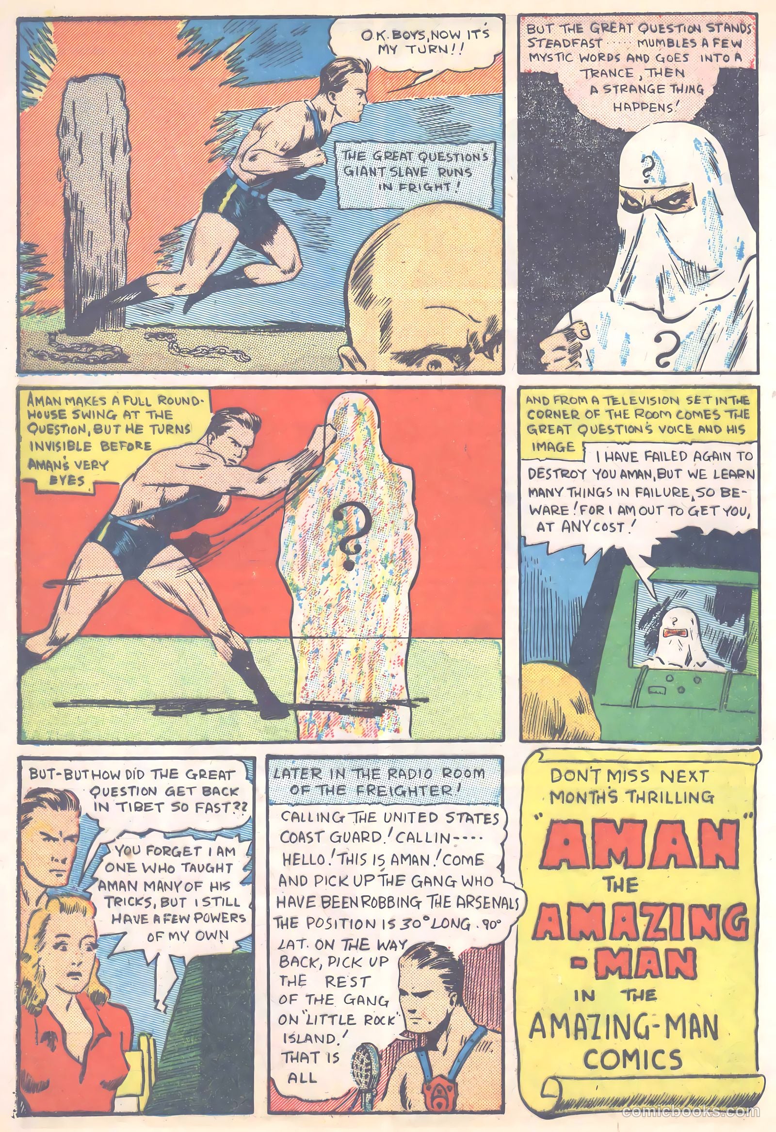 Amazing Man Comics #15 (1939) — page 13 of 71