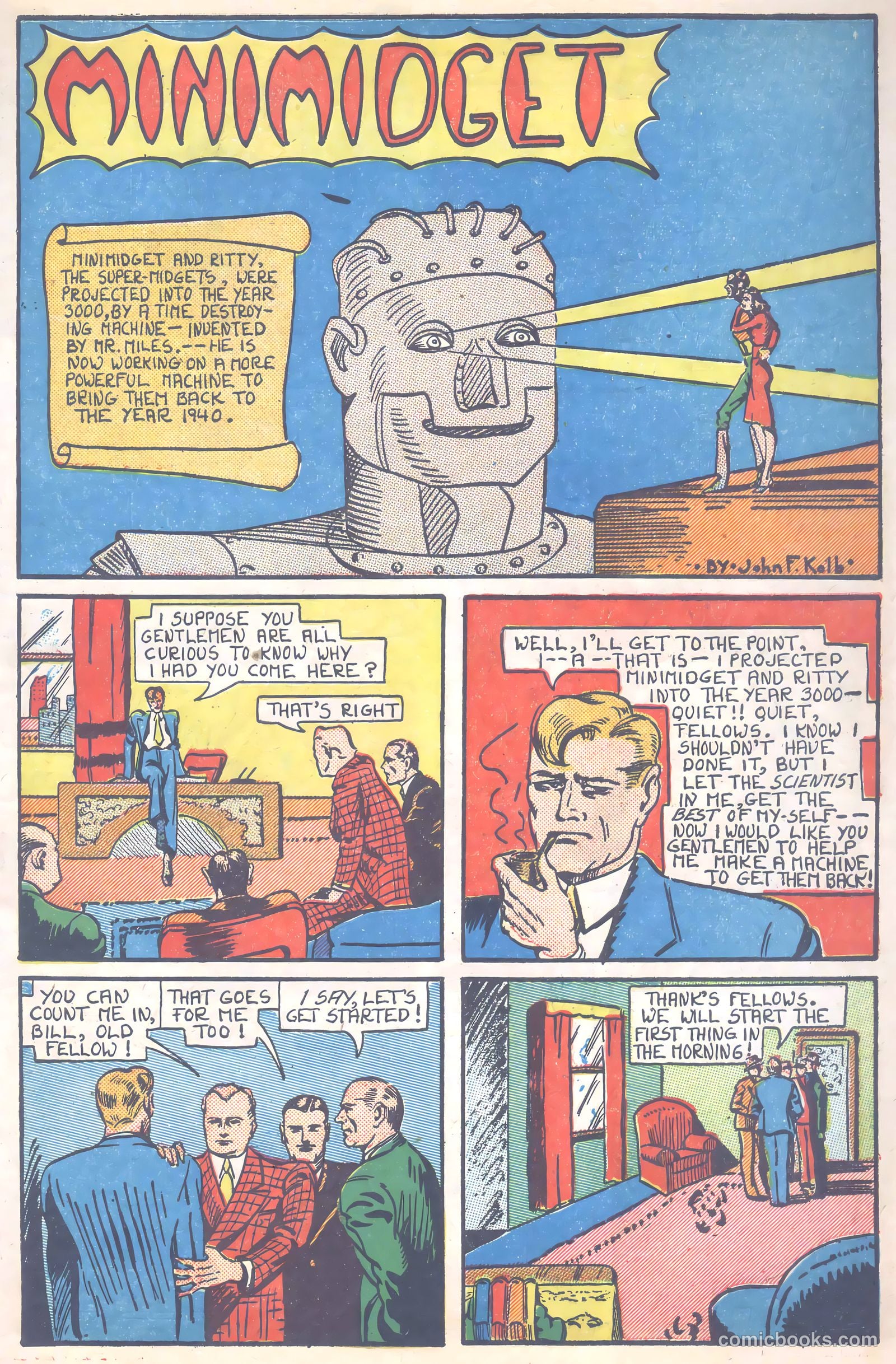 Amazing Man Comics #15 (1939) — page 14 of 71