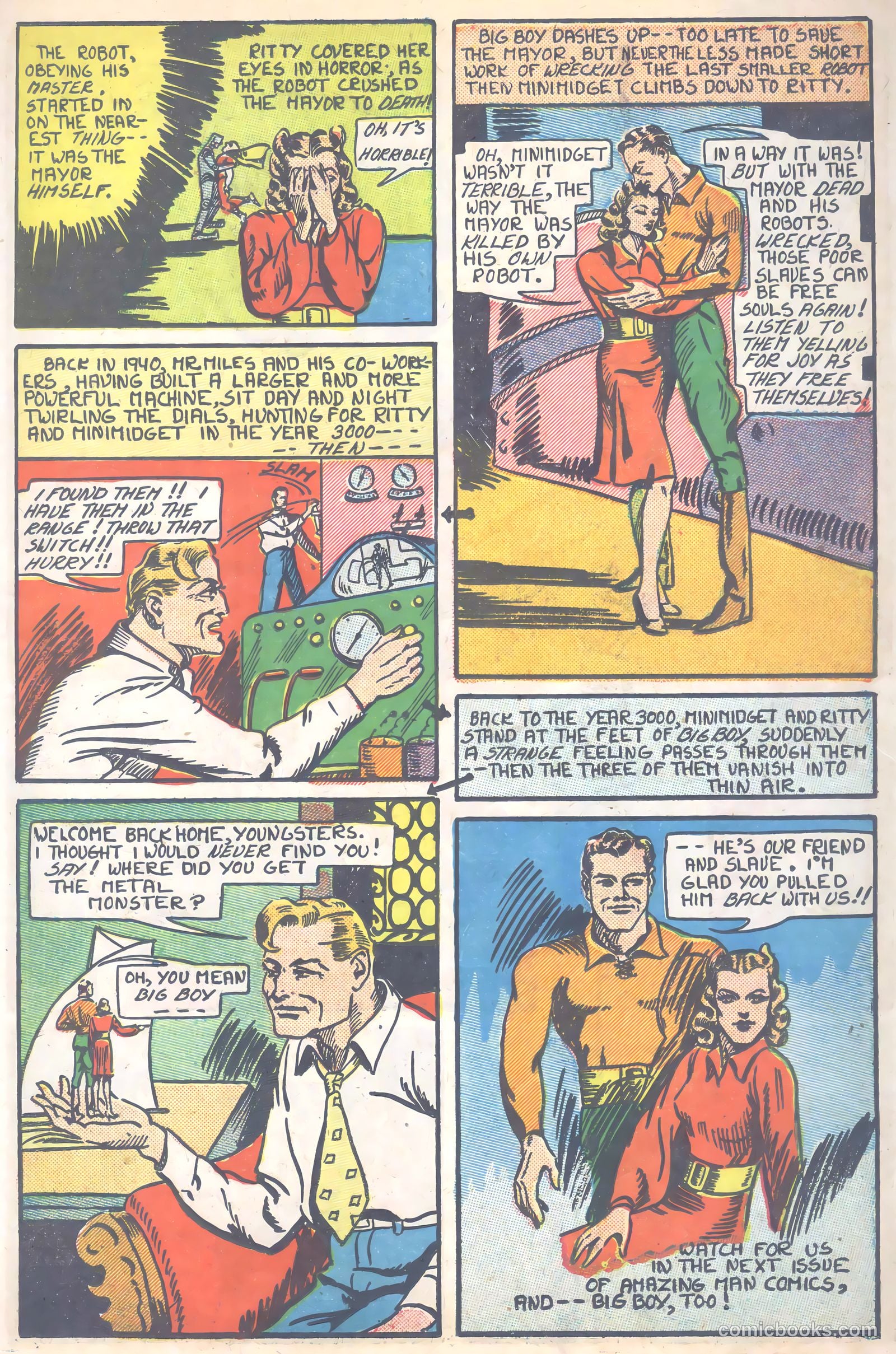 Amazing Man Comics #15 (1939) — page 20 of 71
