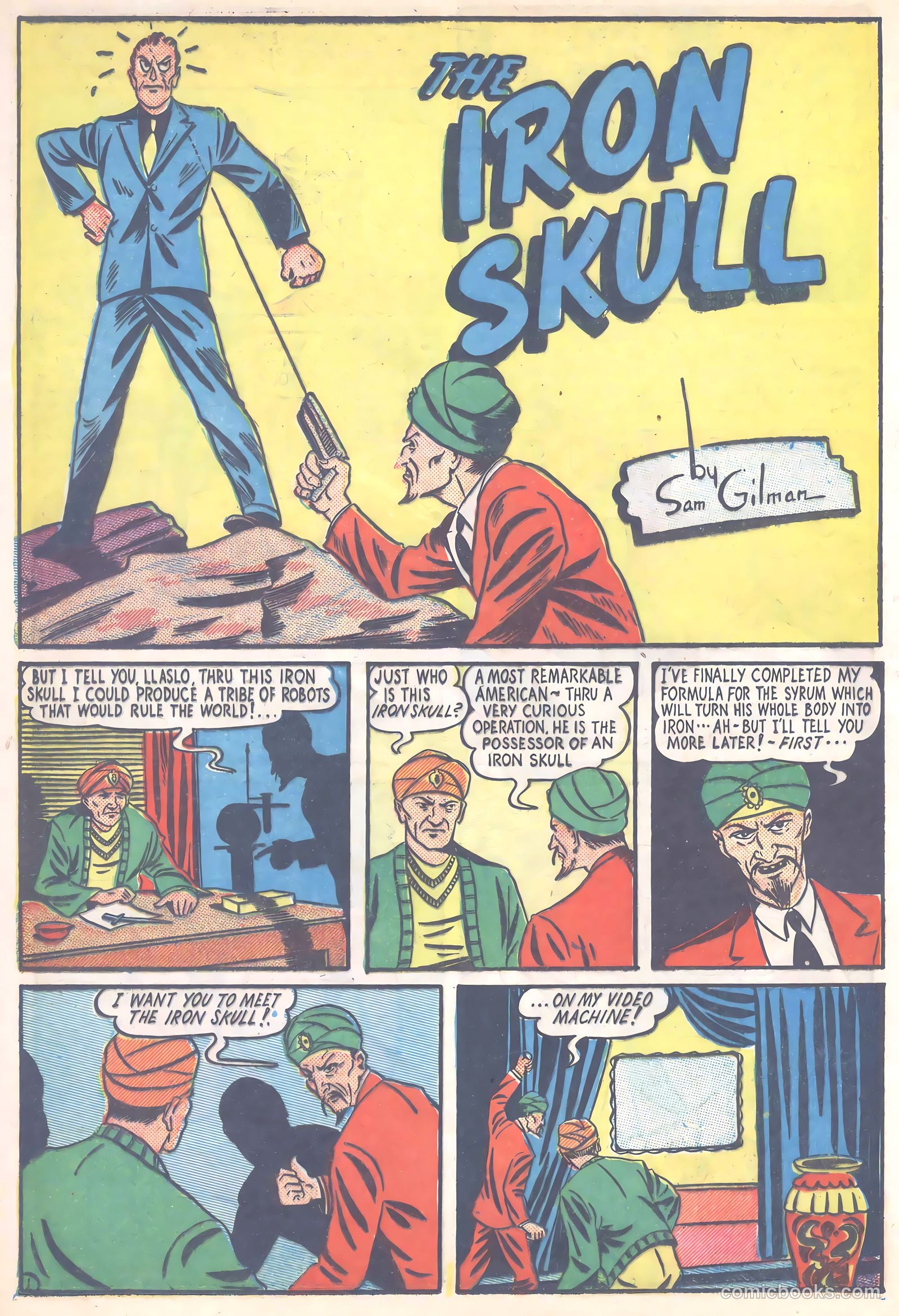 Amazing Man Comics #15 (1939) — page 21 of 71