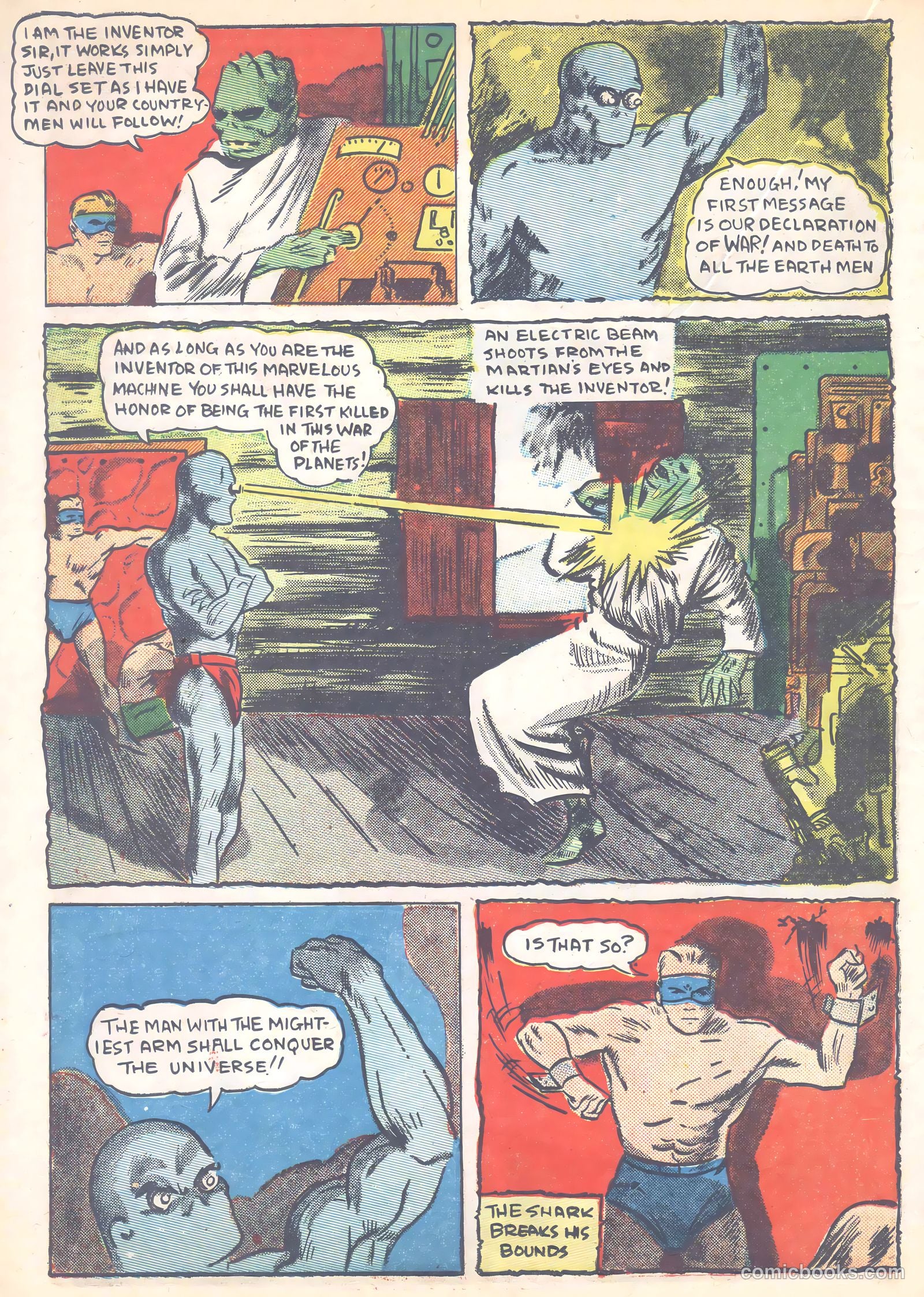 Amazing Man Comics #15 (1939) — page 42 of 71
