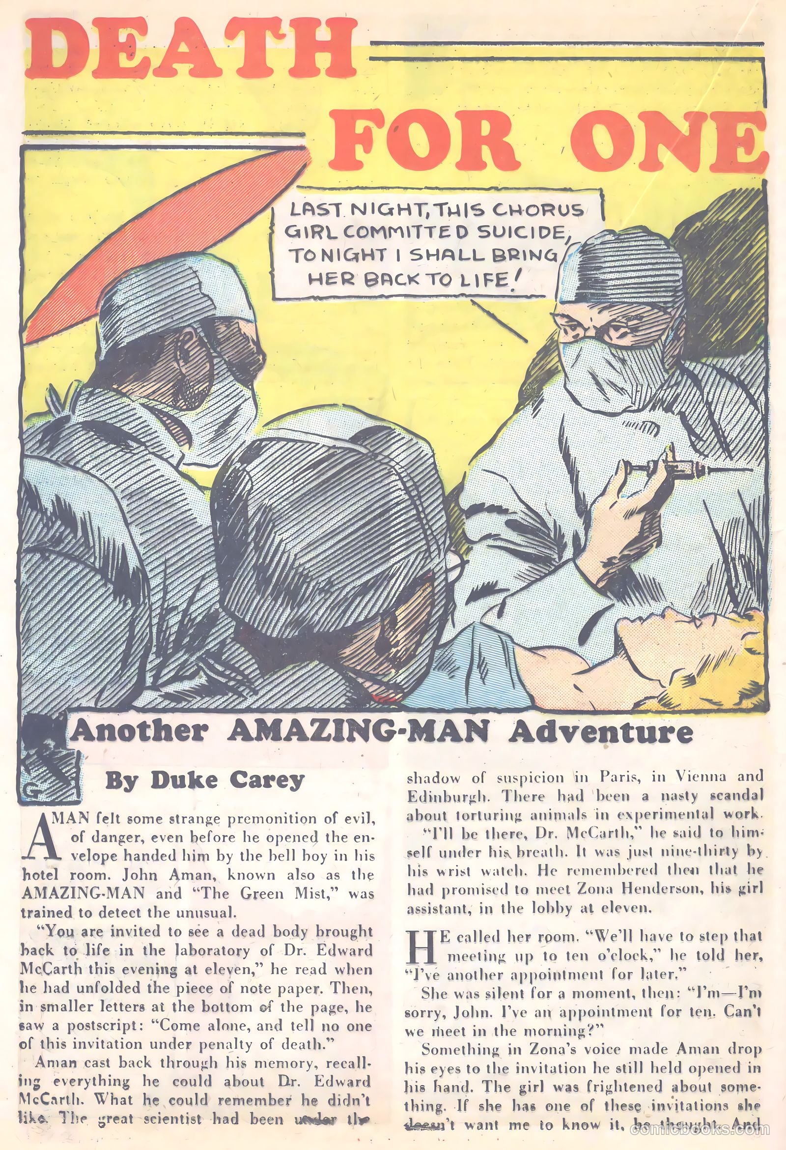 Amazing Man Comics #15 (1939) — page 46 of 71