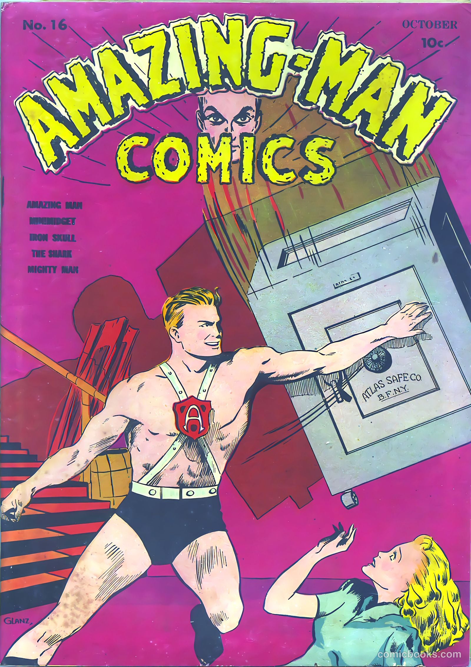 Amazing Man Comics #16