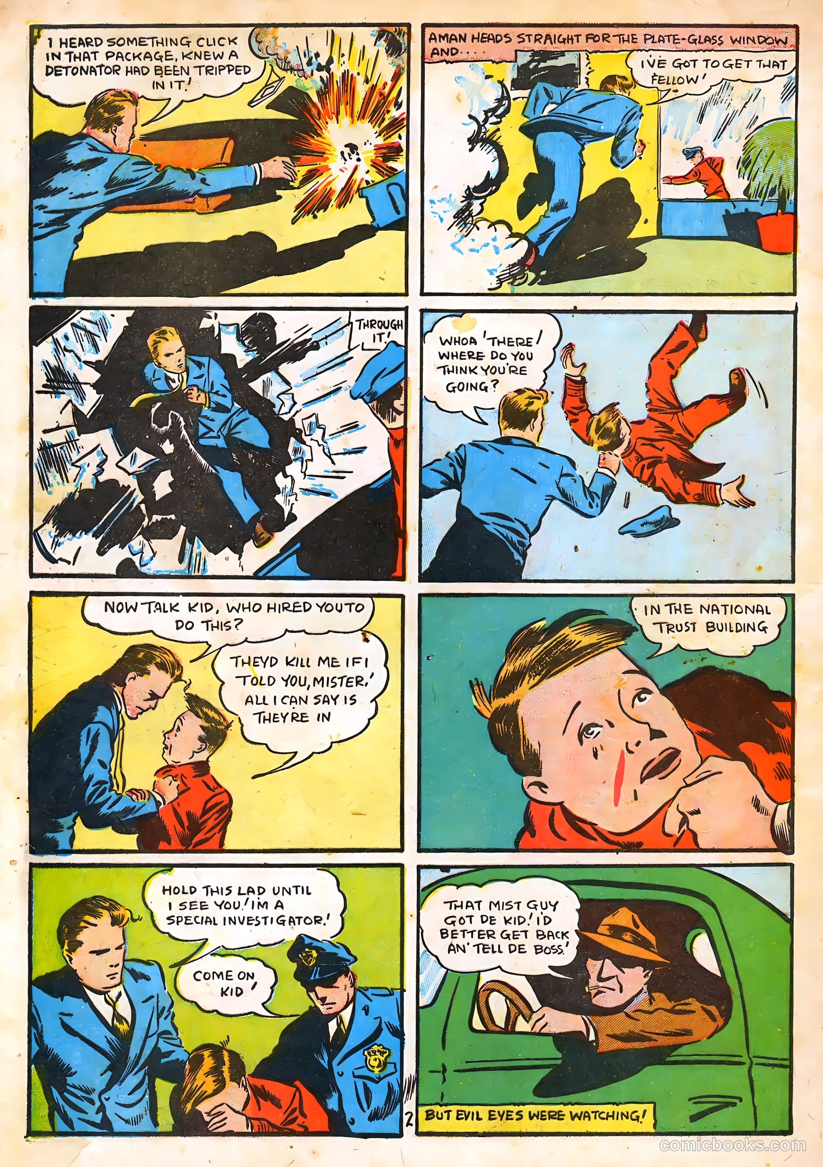 Amazing Man Comics #16 (1940) — page 3 of 68