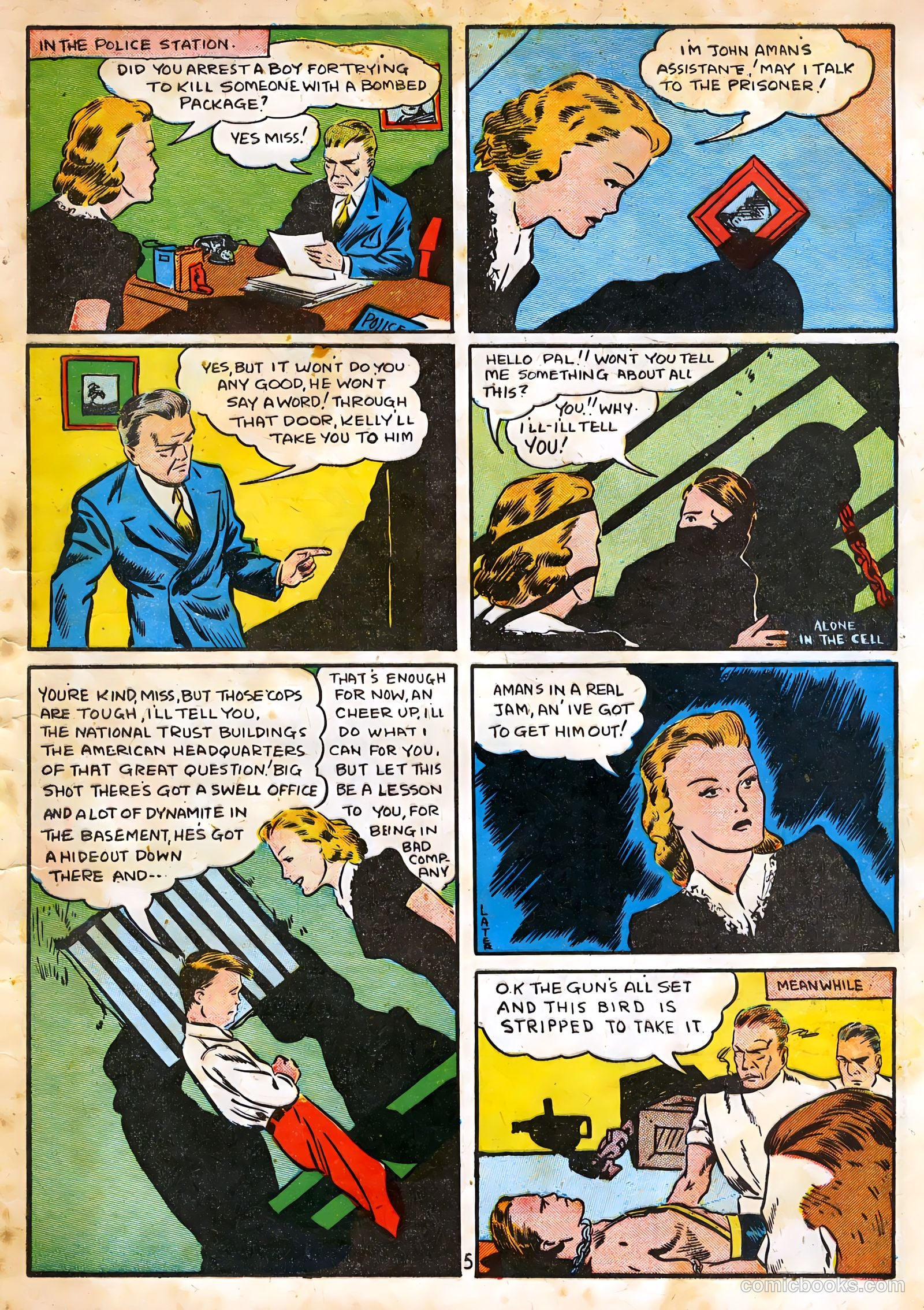 Amazing Man Comics #16 (1940) — page 6 of 68