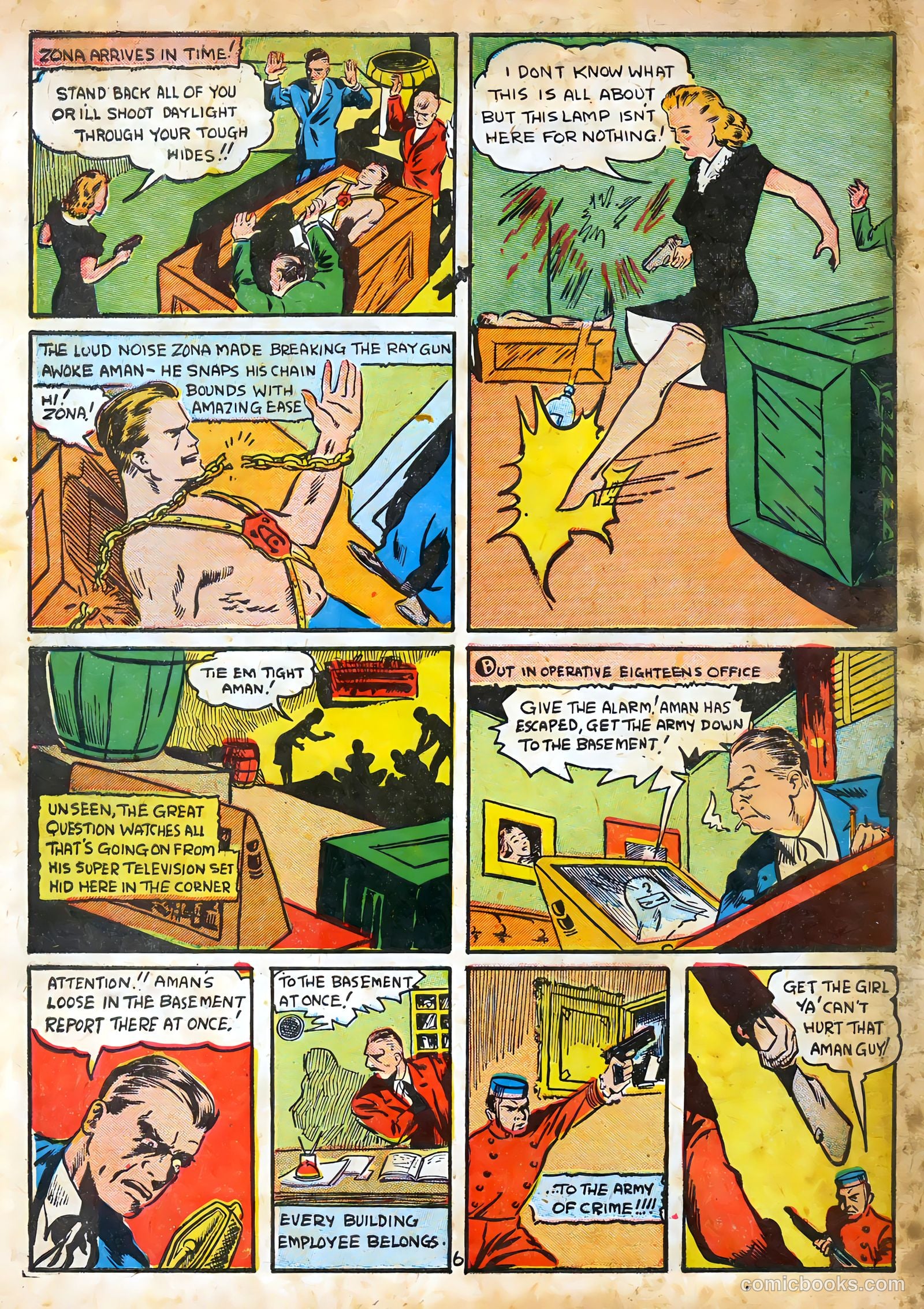 Amazing Man Comics #16 (1940) — page 7 of 68
