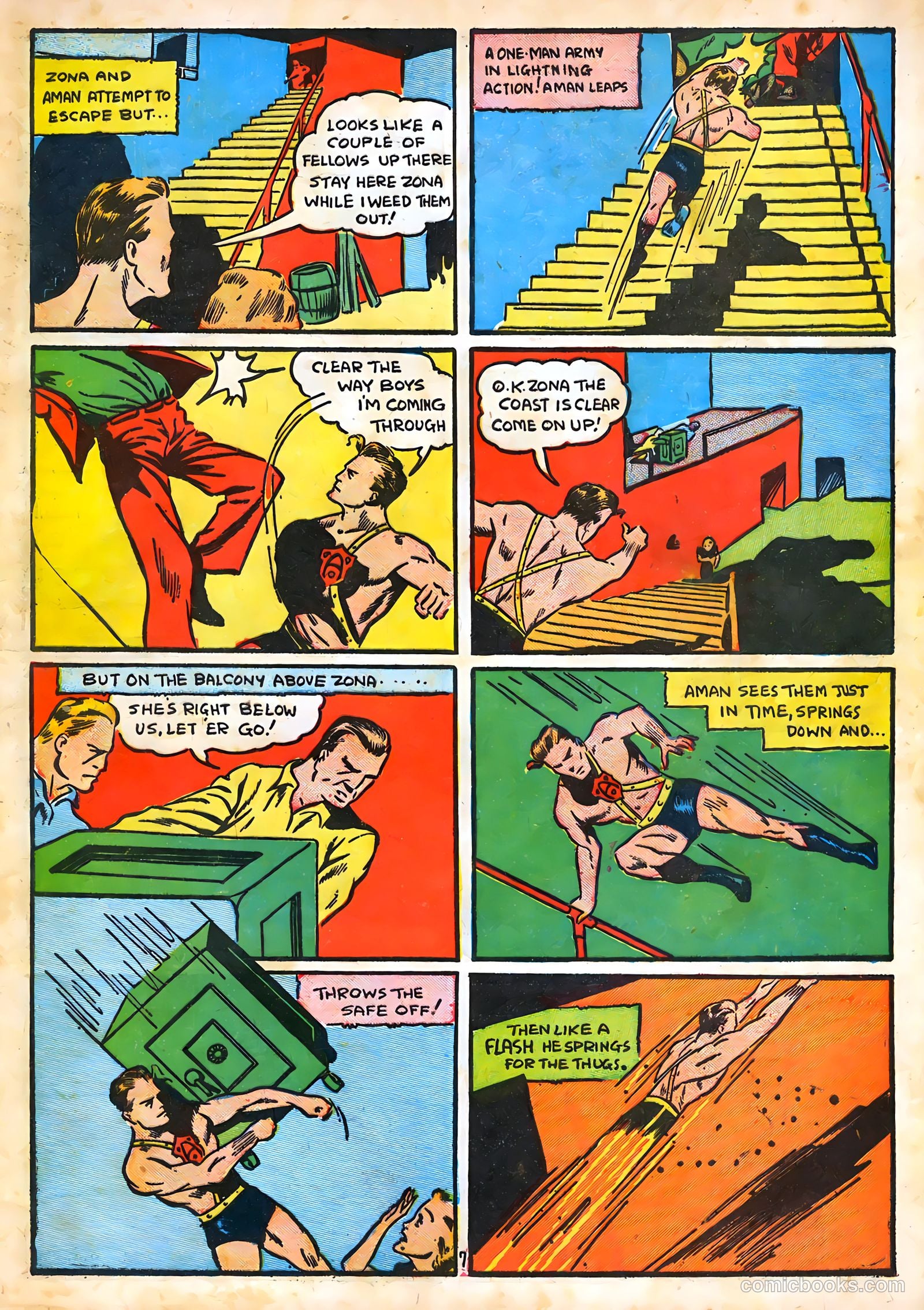 Amazing Man Comics #16 (1940) — page 8 of 68