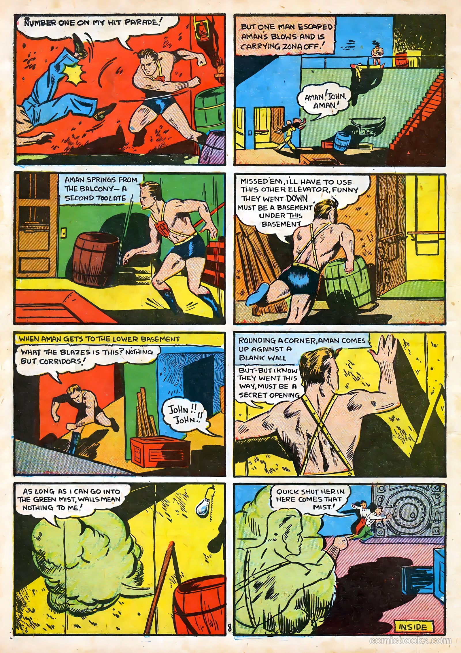 Amazing Man Comics #16 (1940) — page 9 of 68