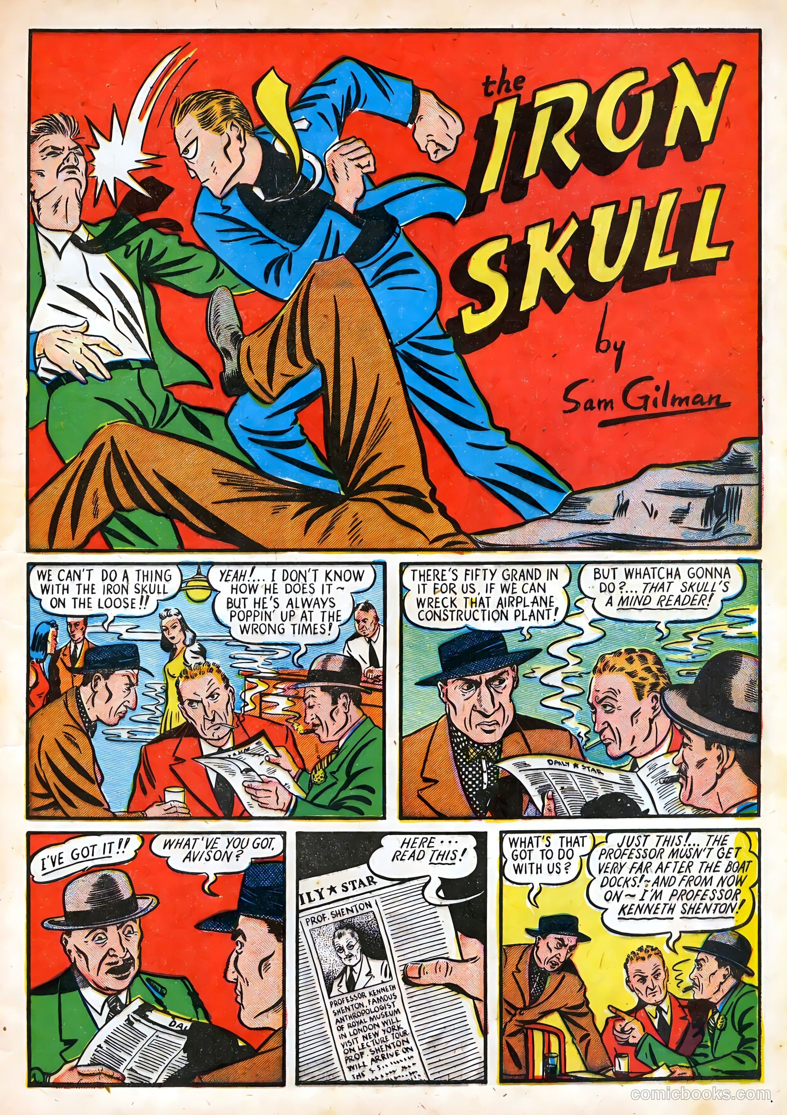 Amazing Man Comics #16 (1940) — page 14 of 68