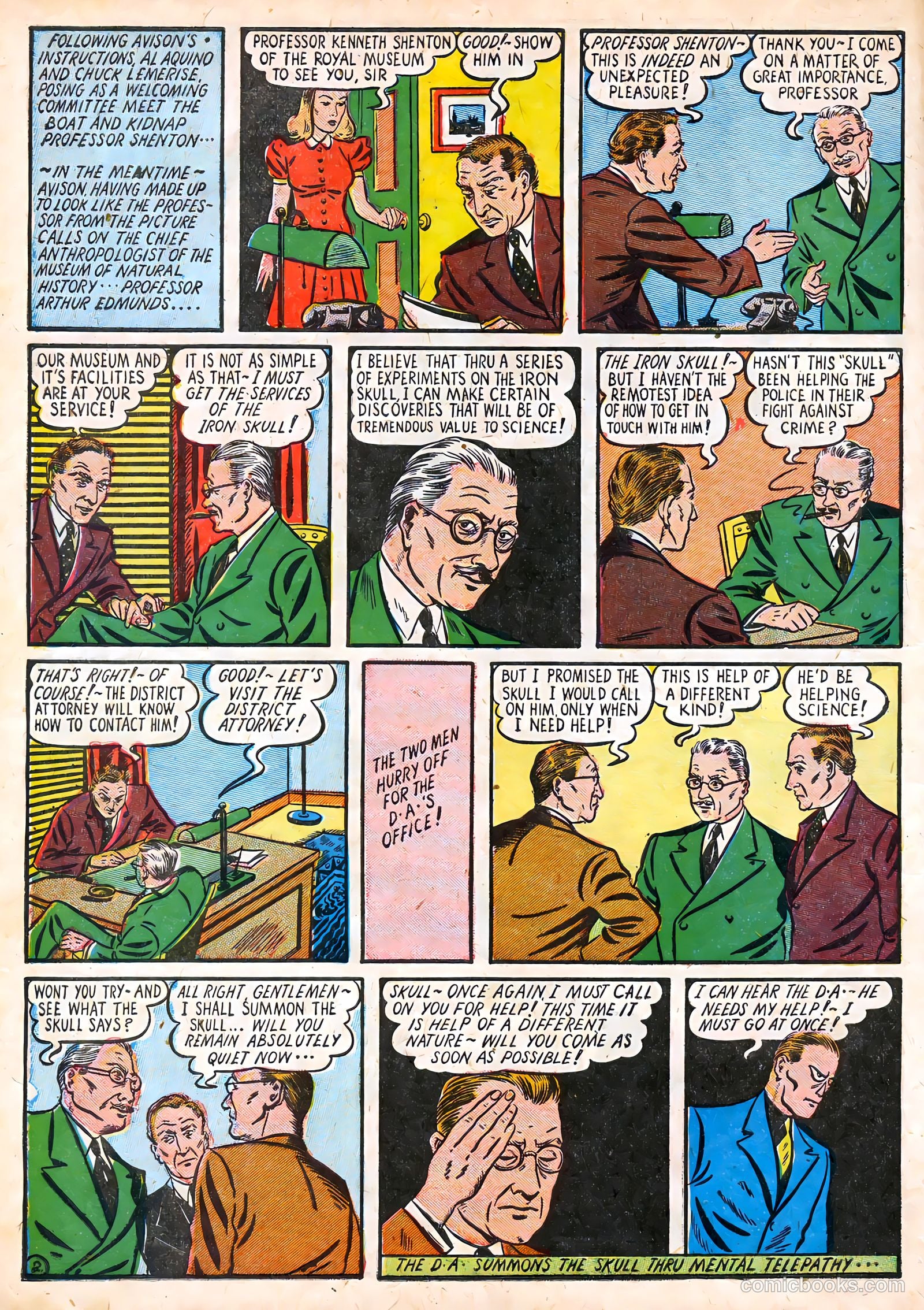 Amazing Man Comics #16 (1940) — page 15 of 68