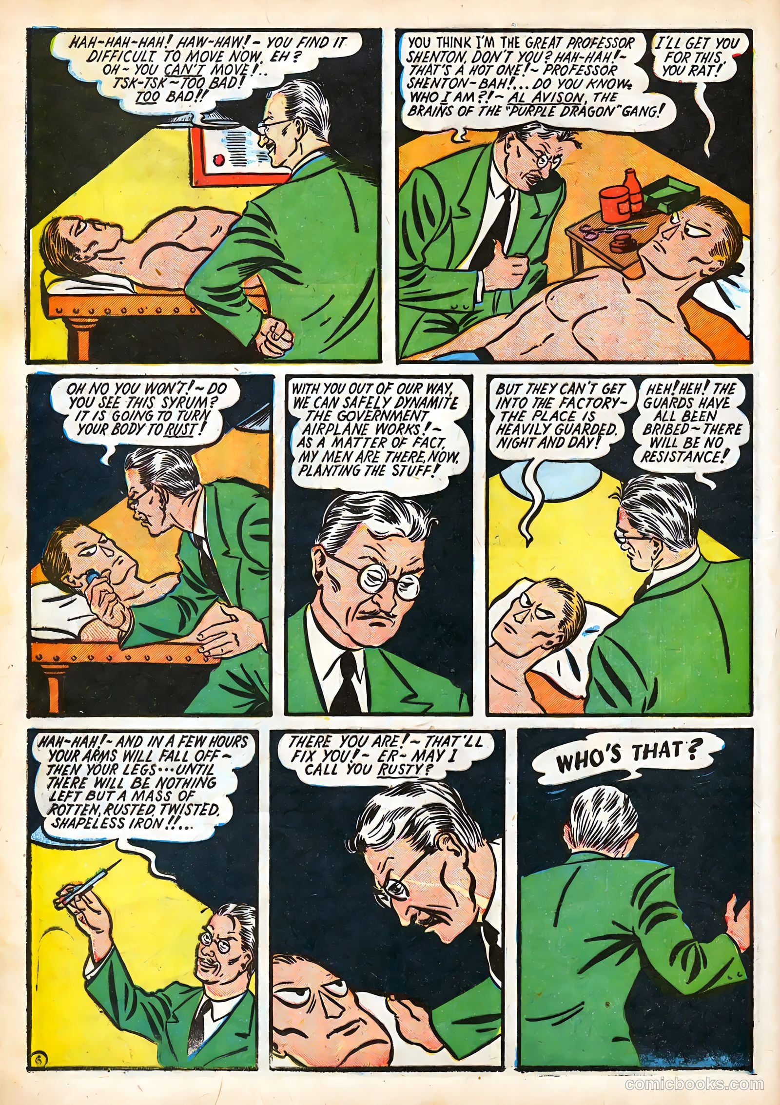 Amazing Man Comics #16 (1940) — page 19 of 68