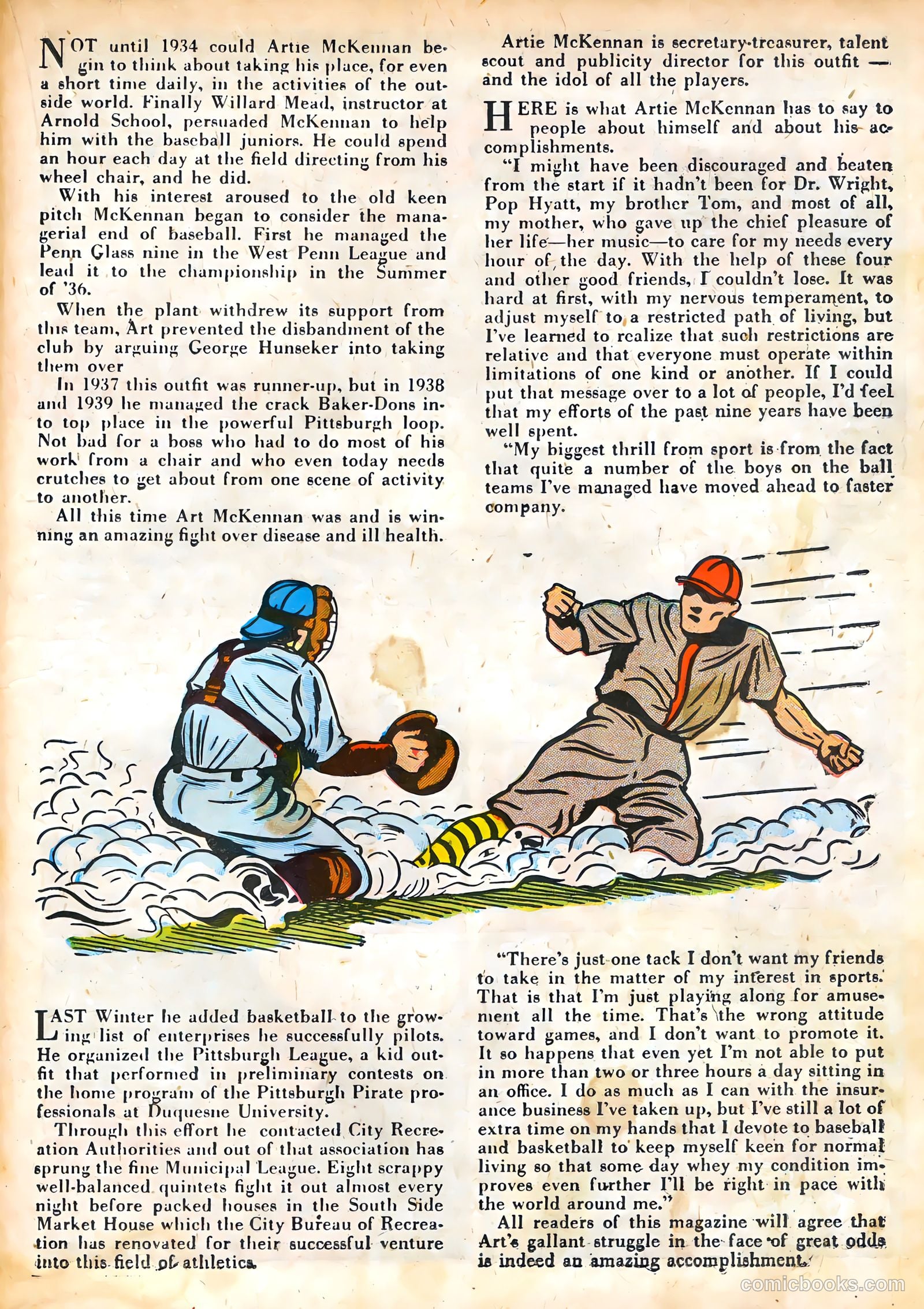 Amazing Man Comics #16 (1940) — page 34 of 68