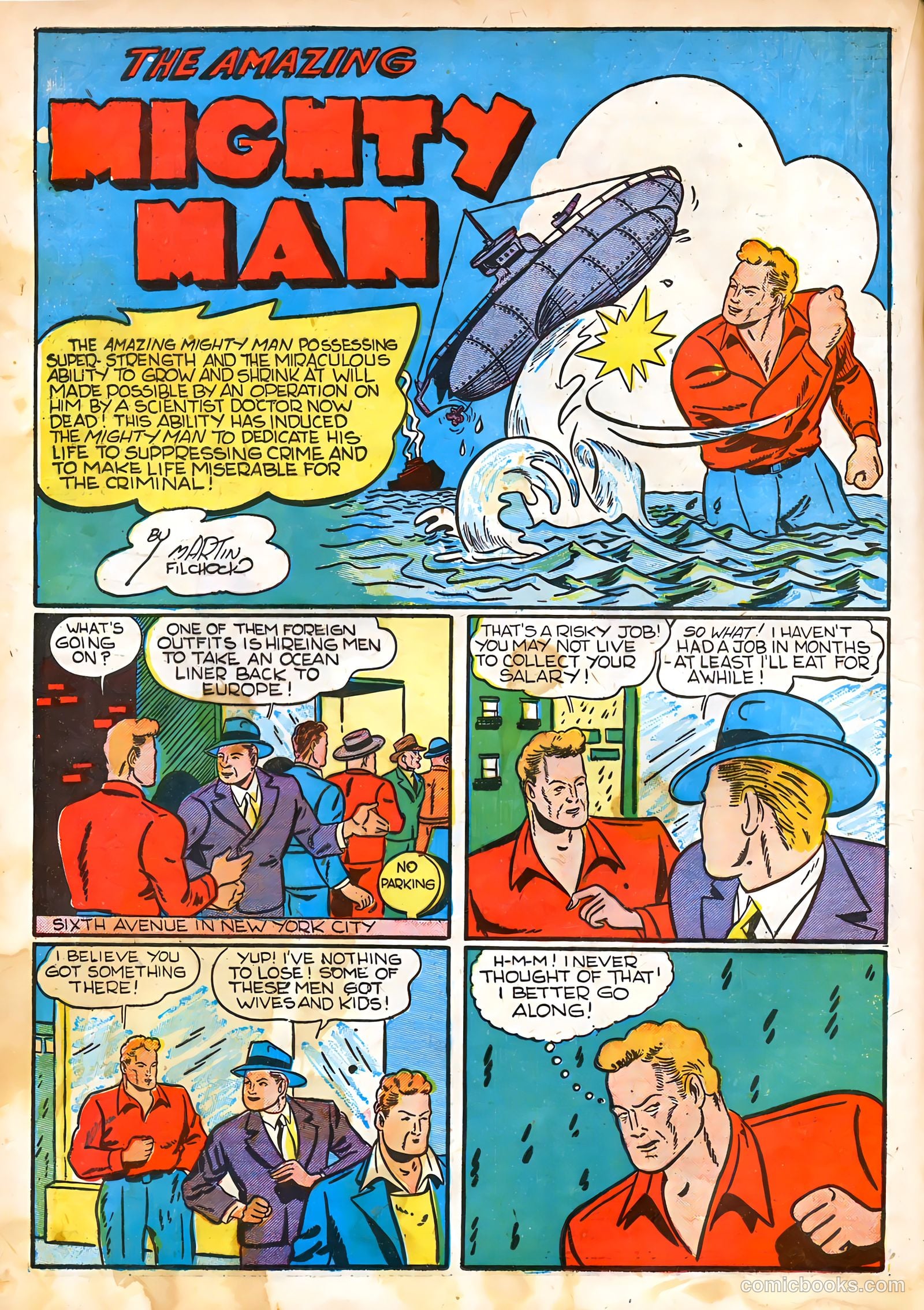 Amazing Man Comics #16 (1940) — page 35 of 68