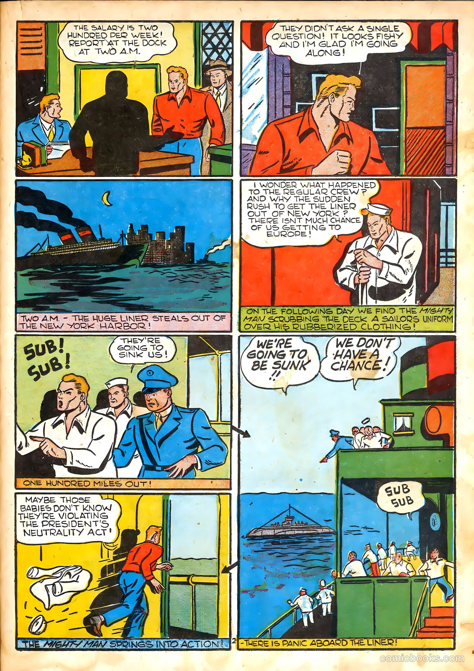 Amazing Man Comics #16 (1940) — page 36 of 68