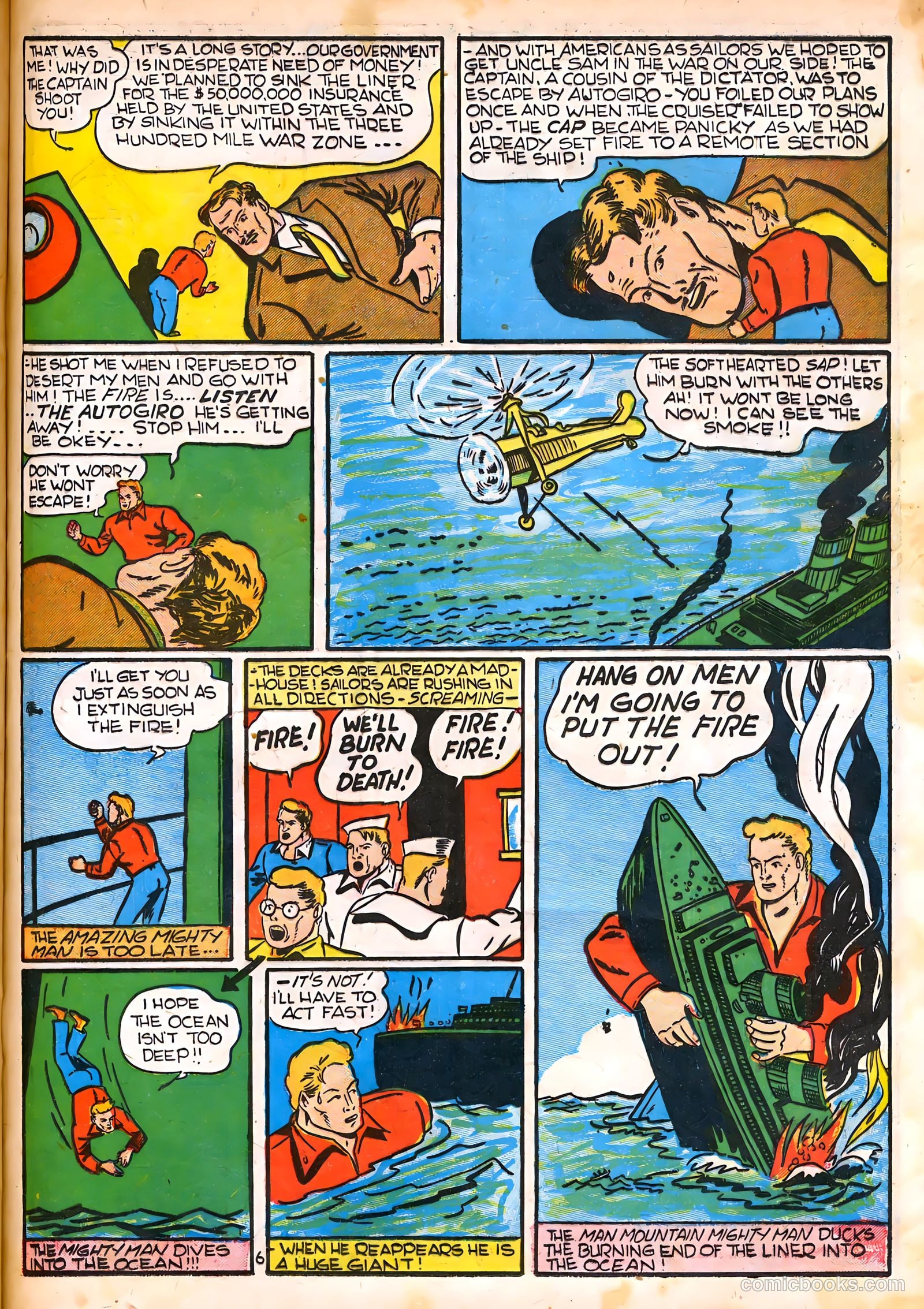 Amazing Man Comics #16 (1940) — page 40 of 68