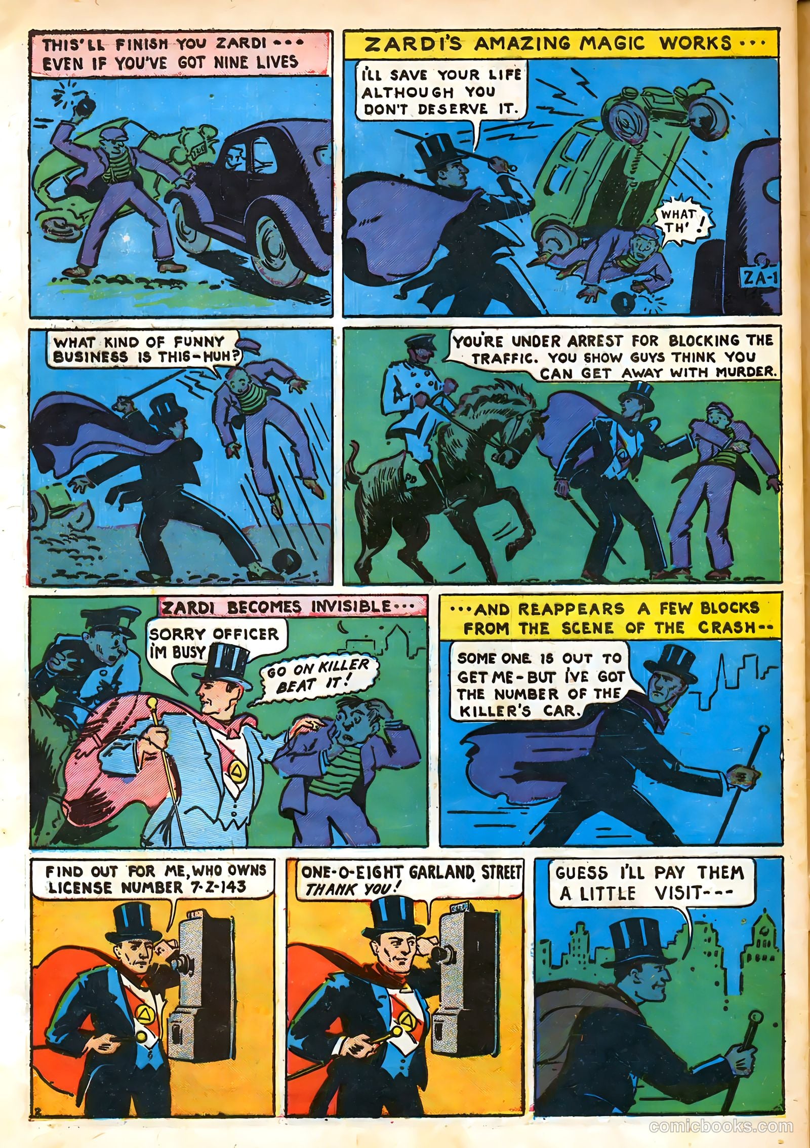 Amazing Man Comics #16 (1940) — page 59 of 68