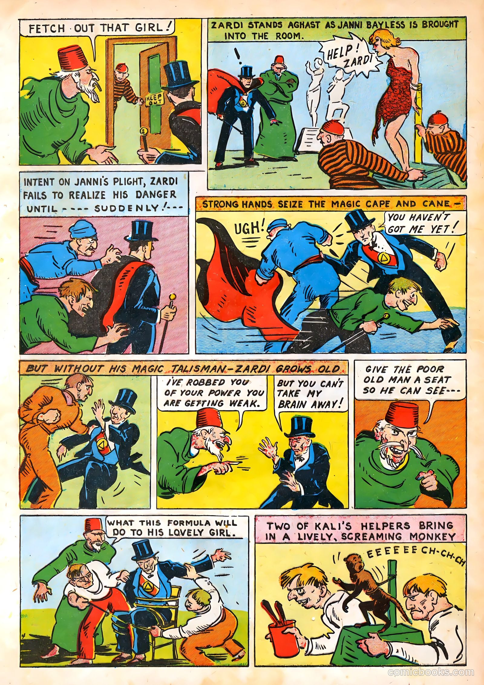 Amazing Man Comics #16 (1940) — page 61 of 68