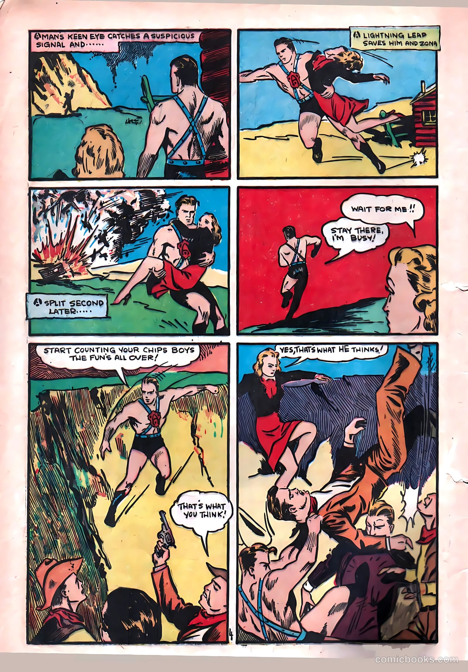 Amazing Man Comics #17 (1946) — page 6 of 68
