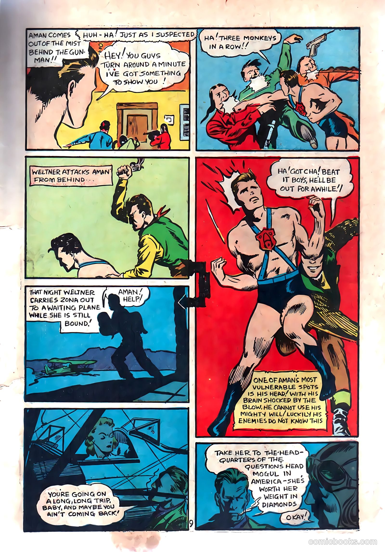 Amazing Man Comics #17 (1946) — page 11 of 68