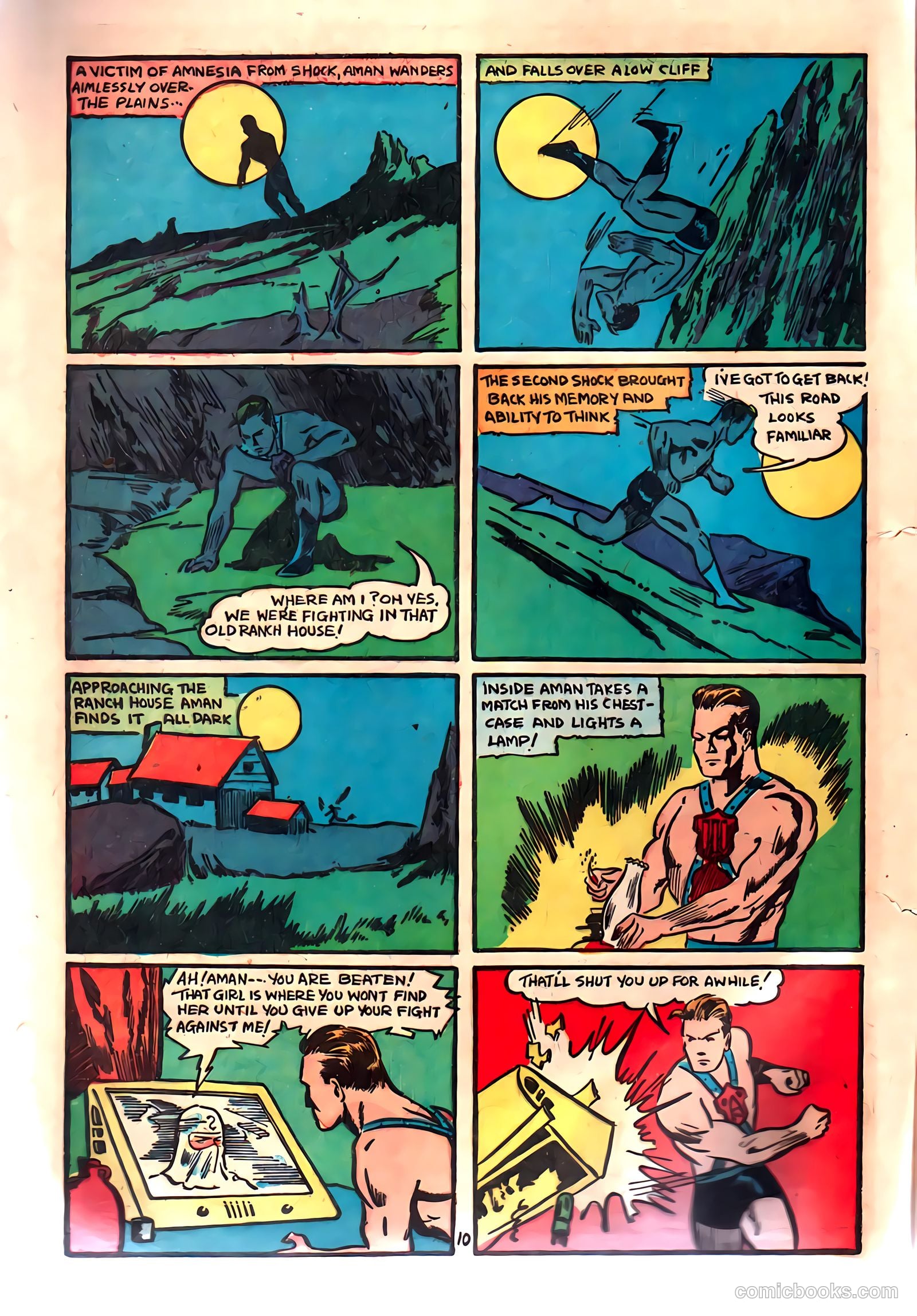 Amazing Man Comics #17 (1946) — page 12 of 68