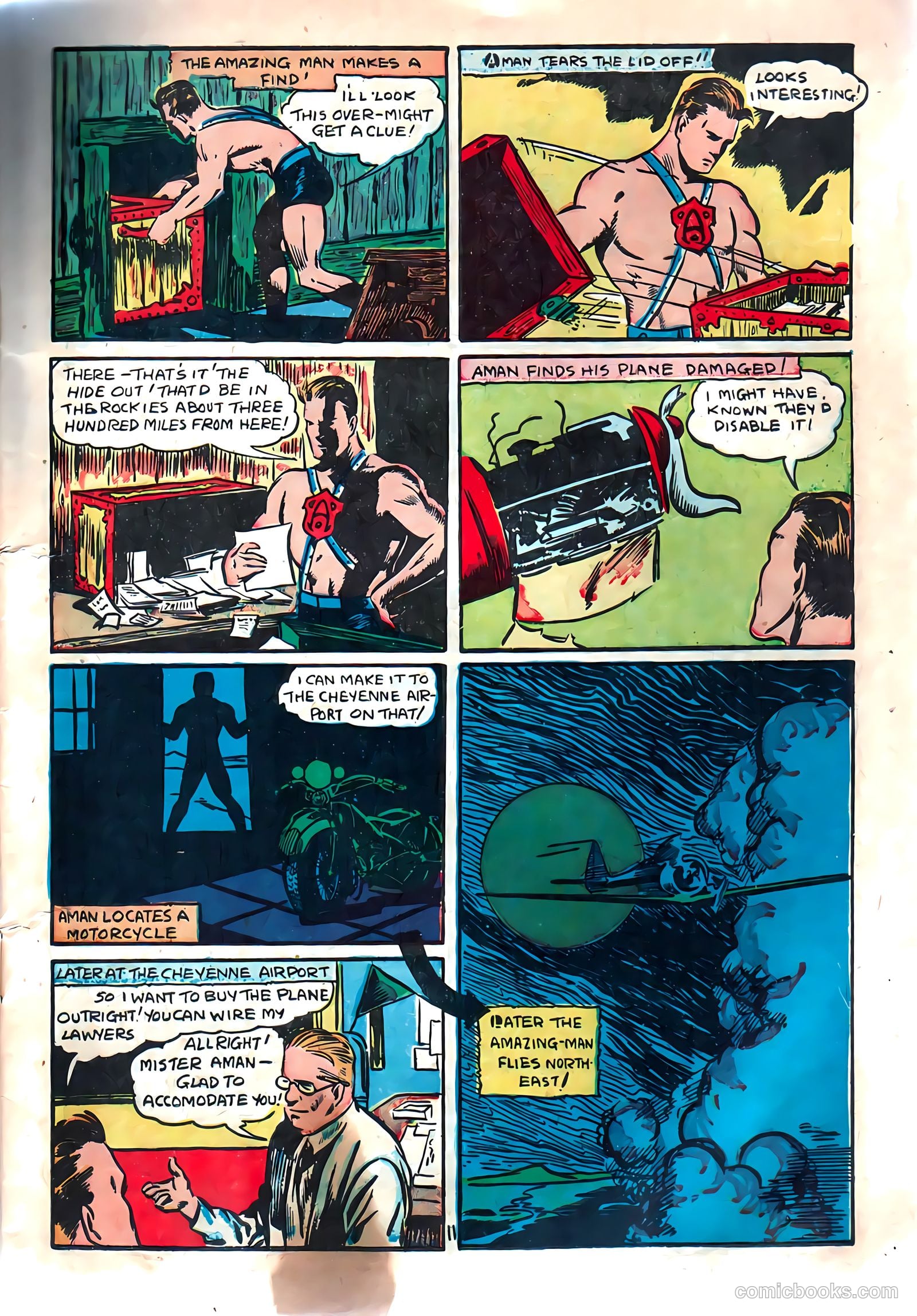 Amazing Man Comics #17 (1946) — page 13 of 68