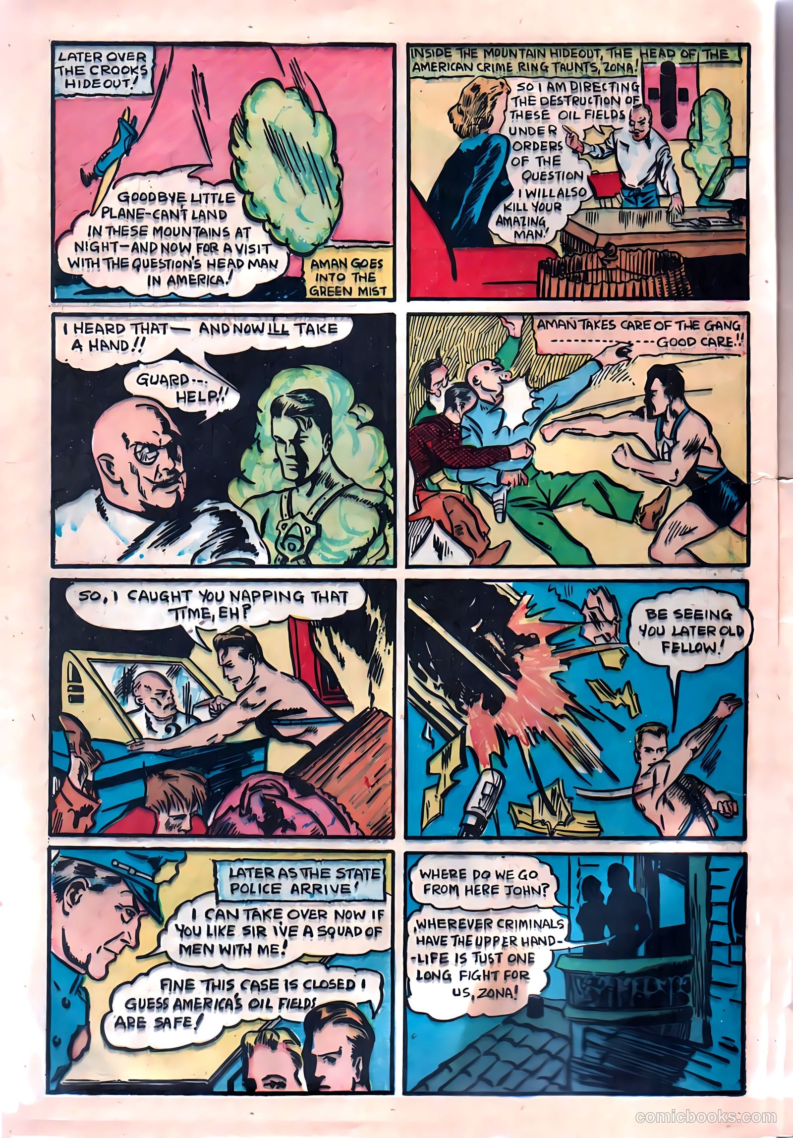 Amazing Man Comics #17 (1946) — page 14 of 68