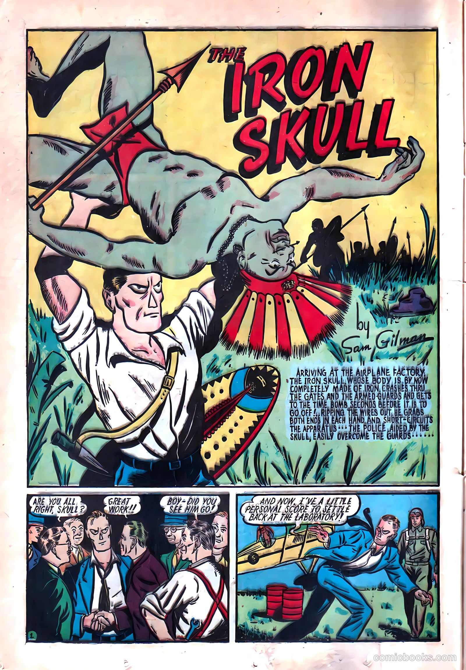 Amazing Man Comics #17 (1946) — page 22 of 68