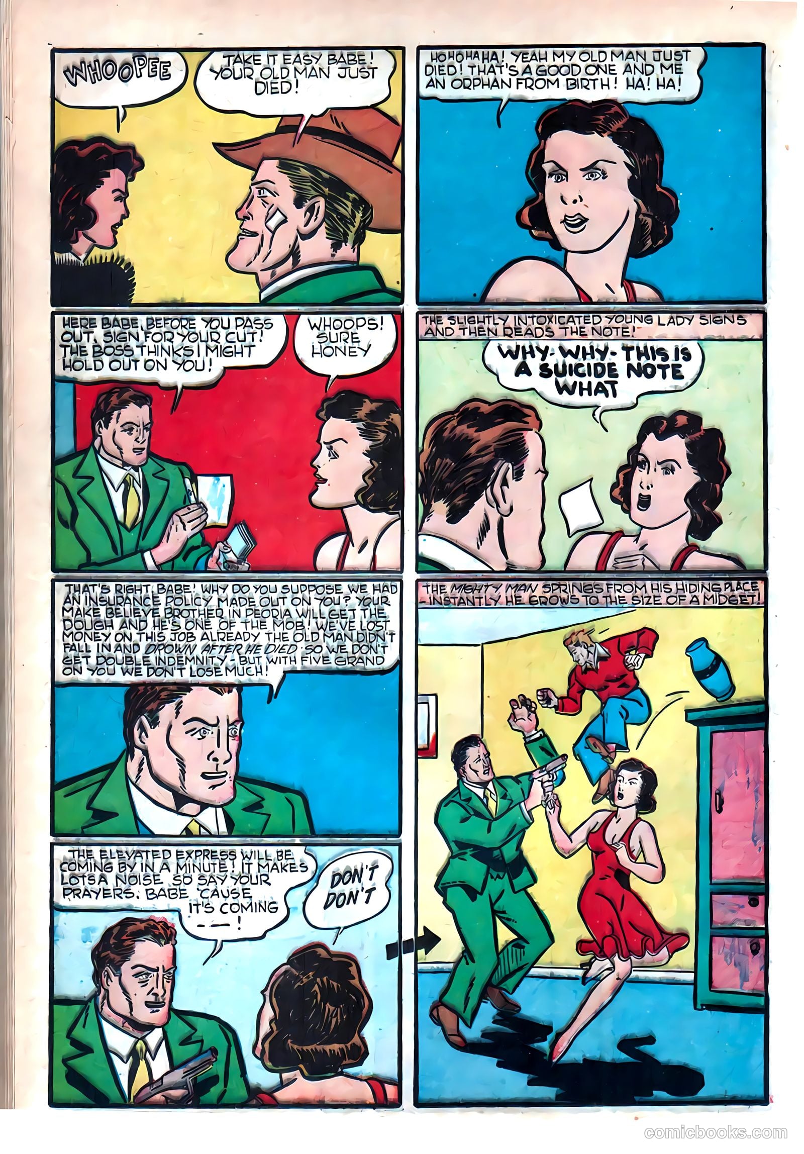 Amazing Man Comics #17 (1946) — page 46 of 68
