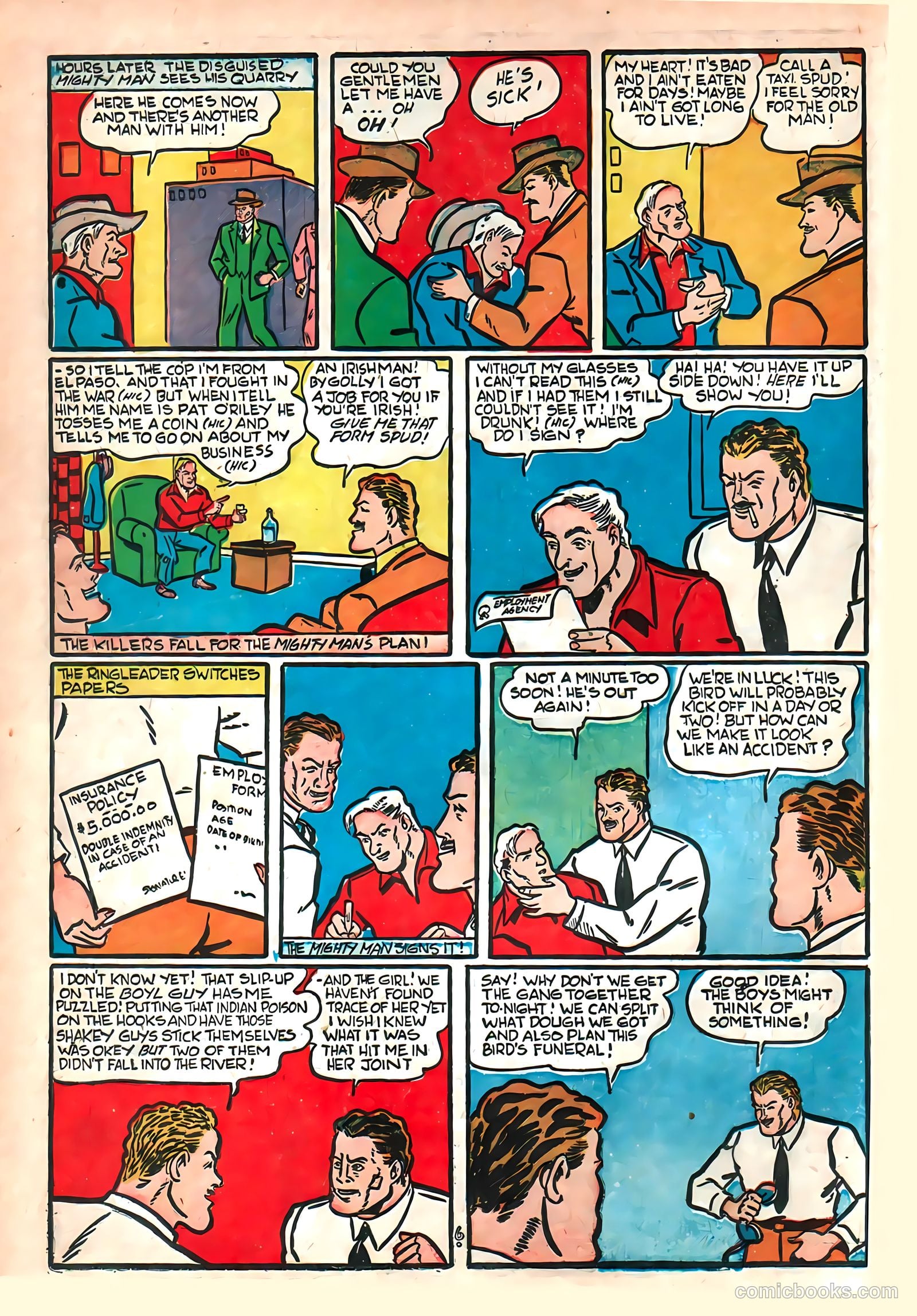Amazing Man Comics #17 (1946) — page 48 of 68