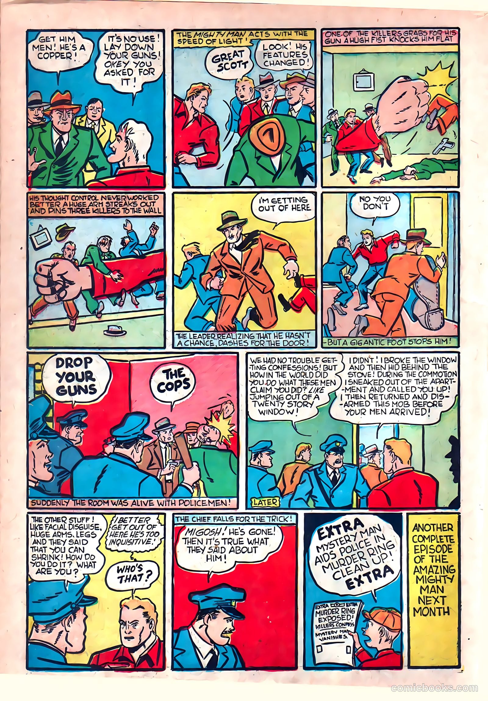 Amazing Man Comics #17 (1946) — page 50 of 68