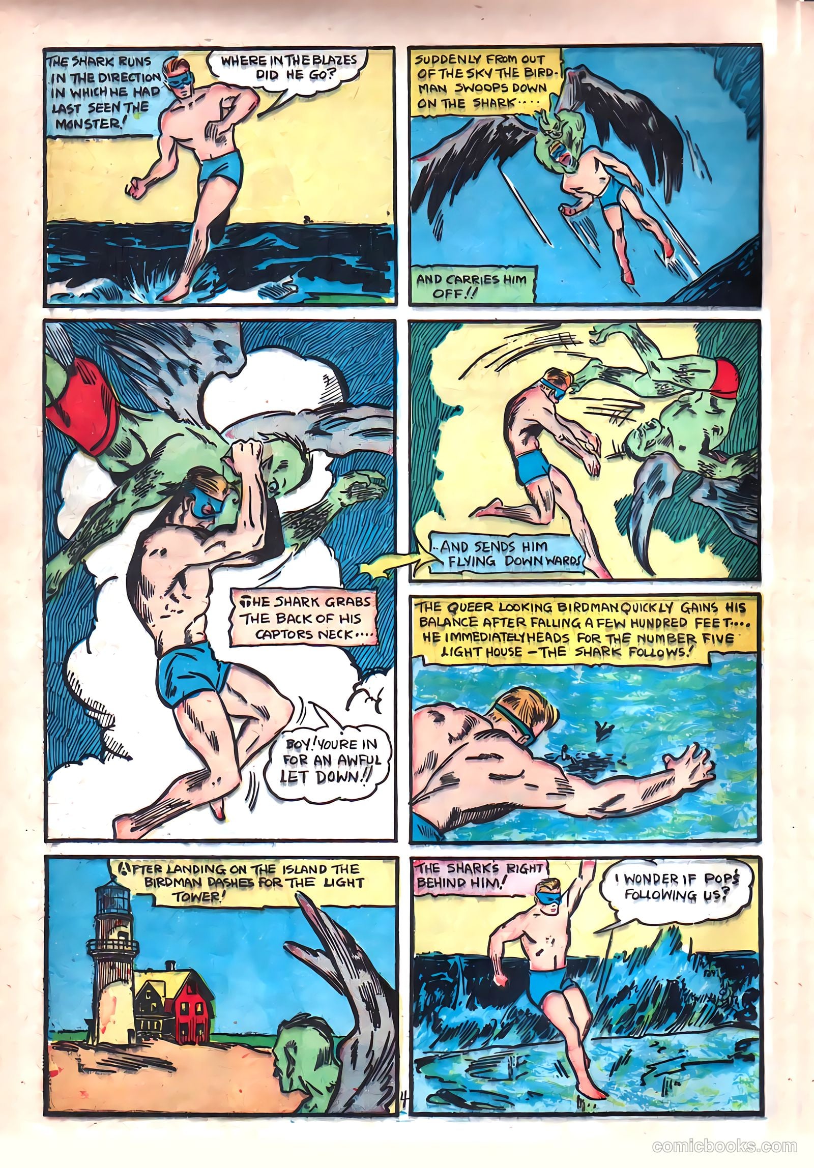 Amazing Man Comics #17 (1946) — page 54 of 68