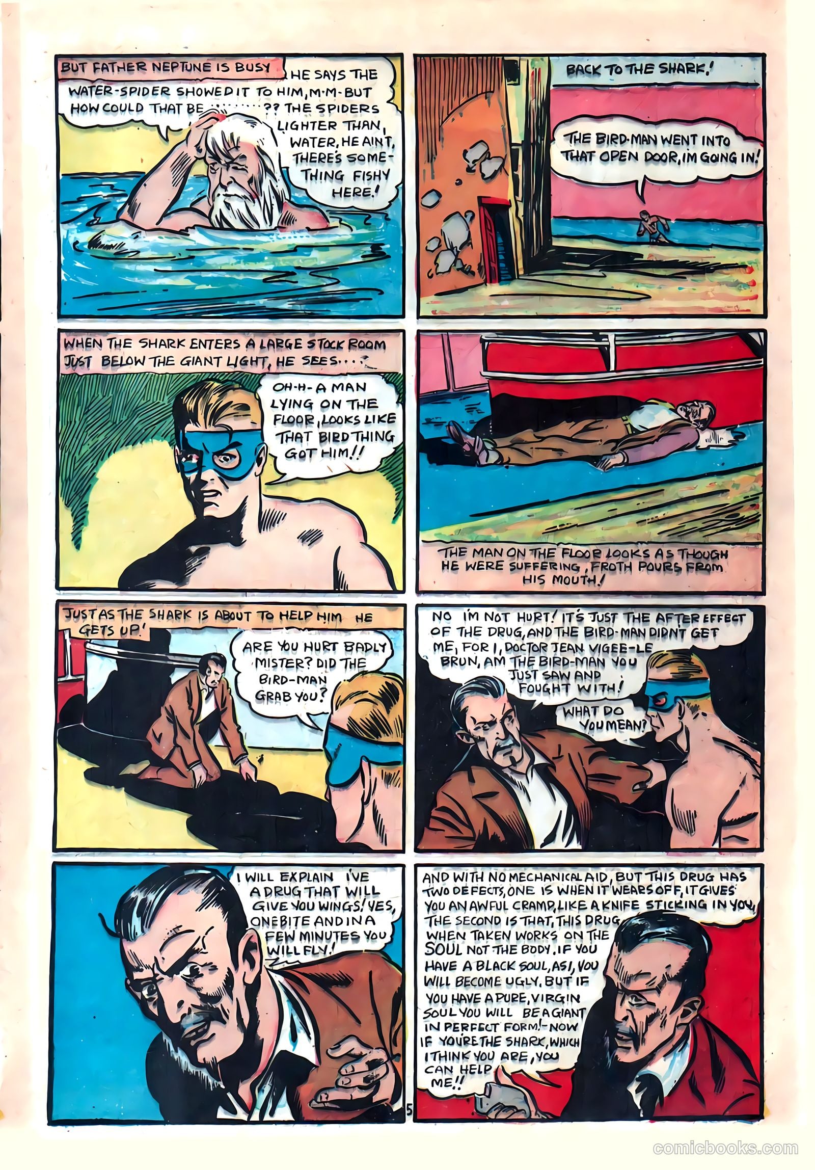 Amazing Man Comics #17 (1946) — page 55 of 68