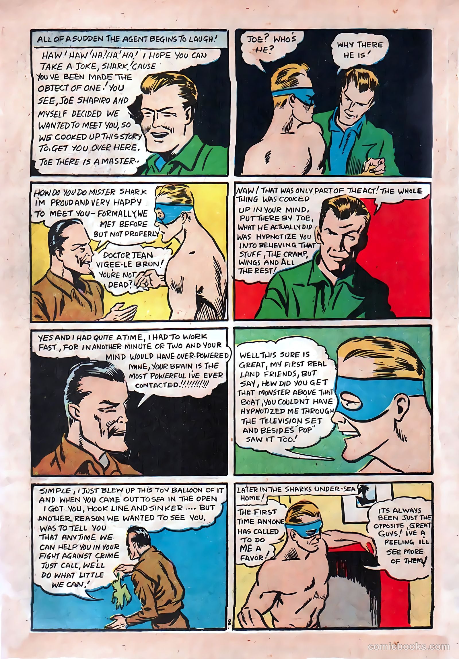 Amazing Man Comics #17 (1946) — page 58 of 68