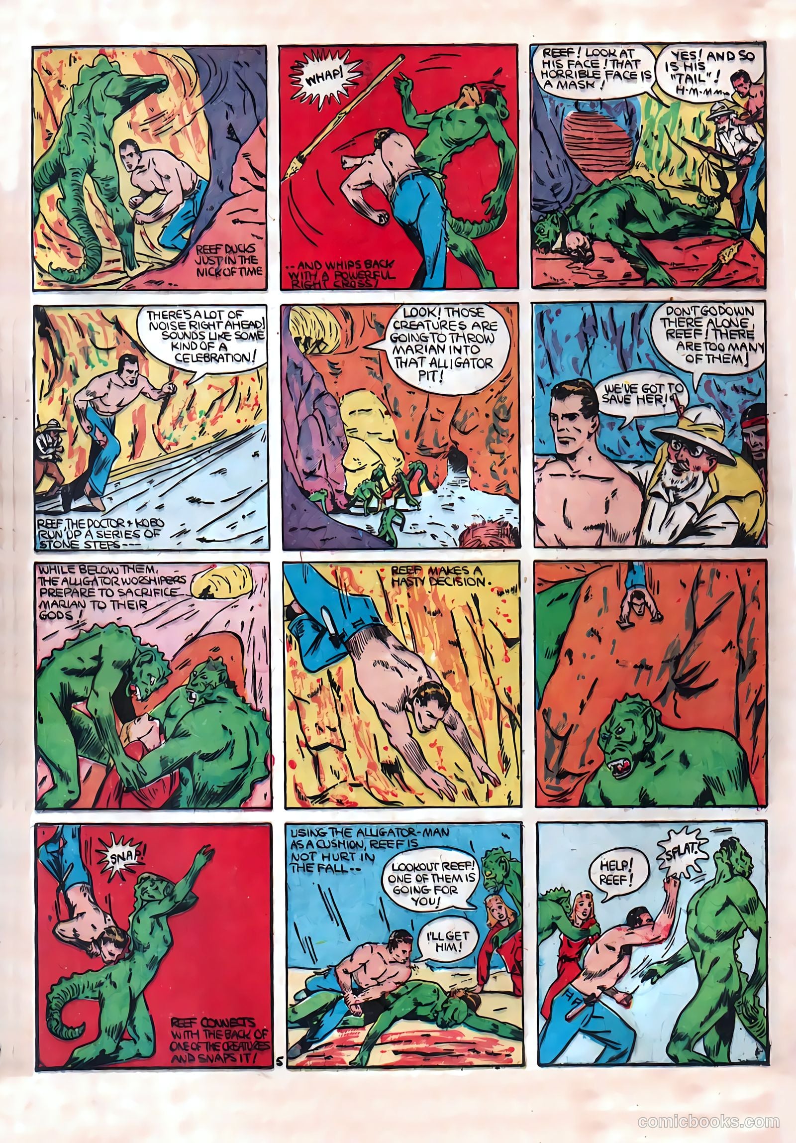 Amazing Man Comics #17 (1946) — page 63 of 68