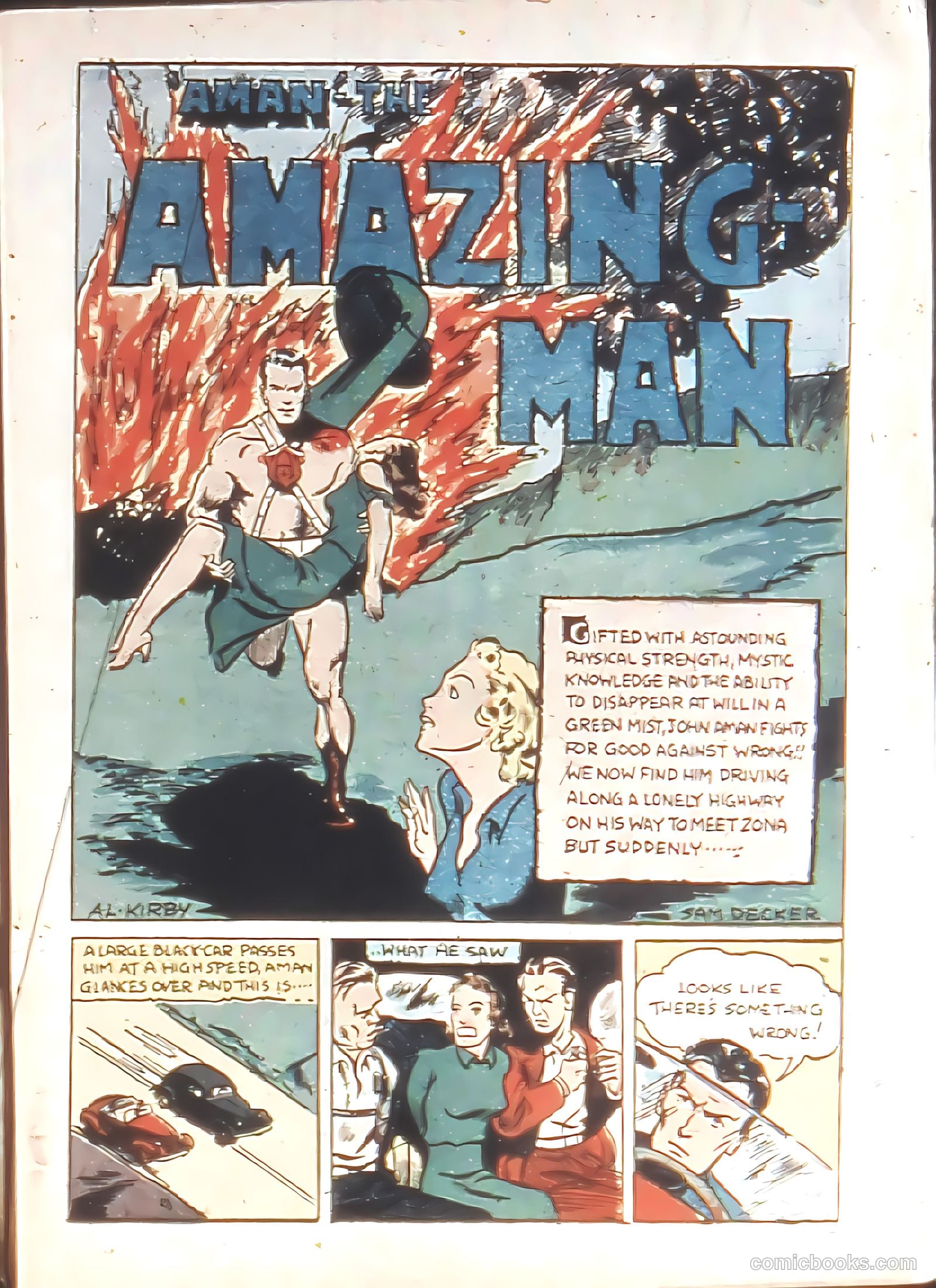 Amazing Man Comics #18 (1941) — page 3 of 68