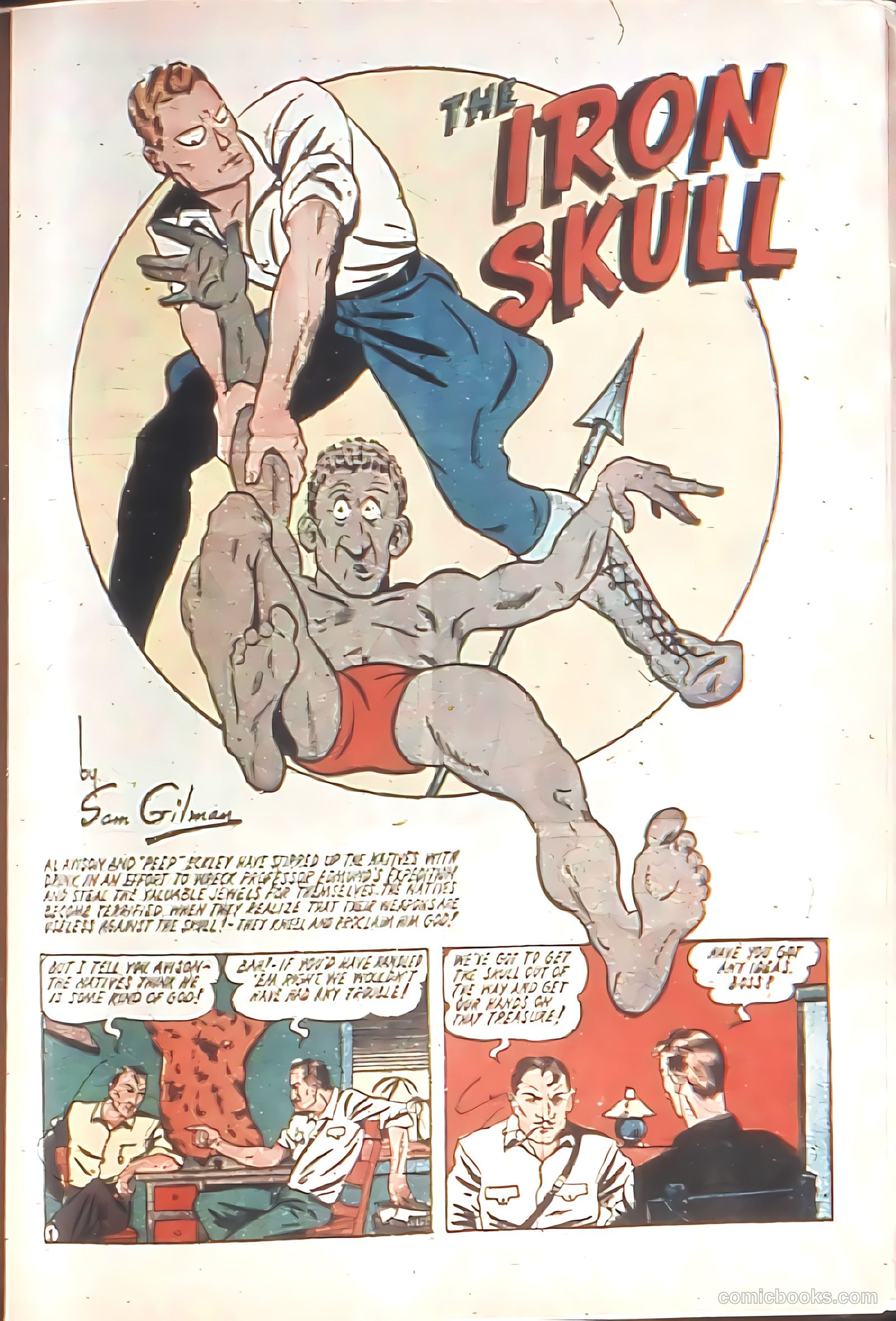 Amazing Man Comics #18 (1941) — page 57 of 68