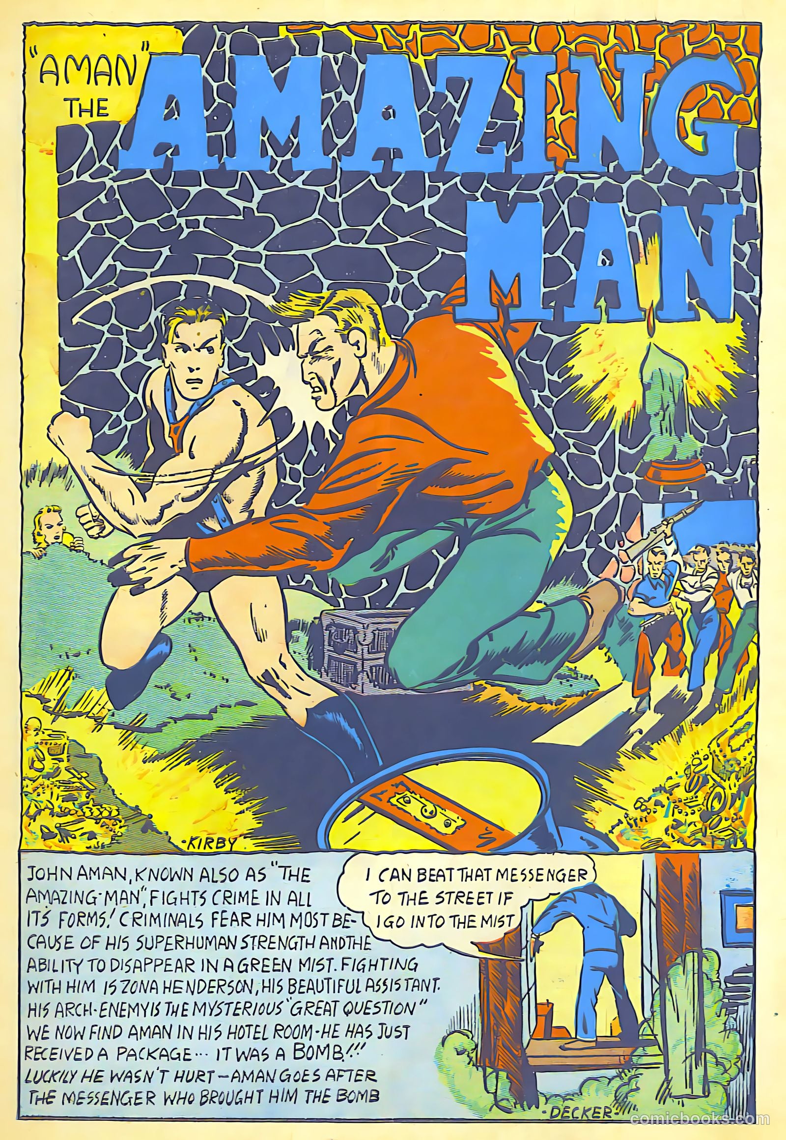 Amazing Man Comics #19 (1940) — page 2 of 65
