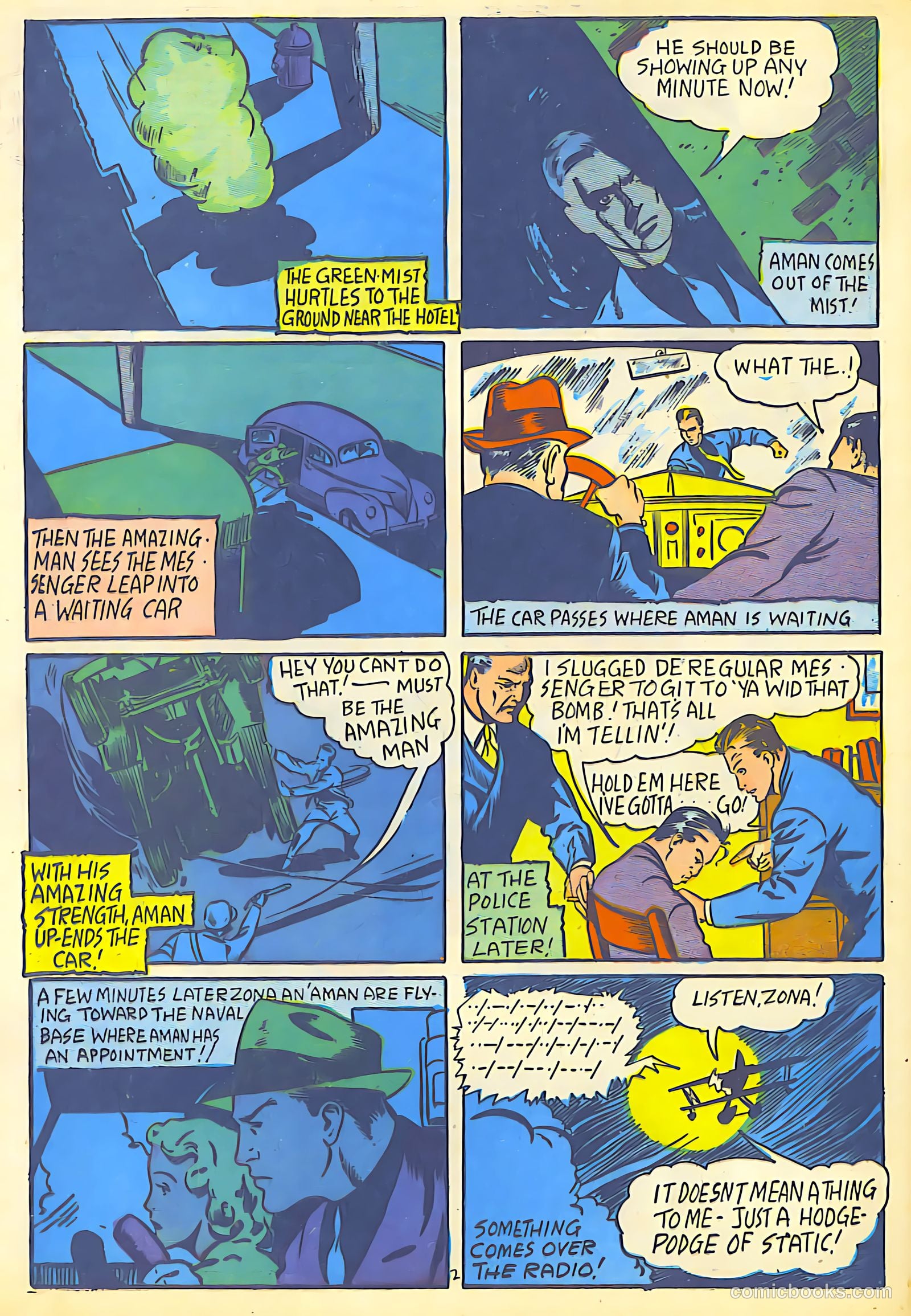 Amazing Man Comics #19 (1940) — page 3 of 65