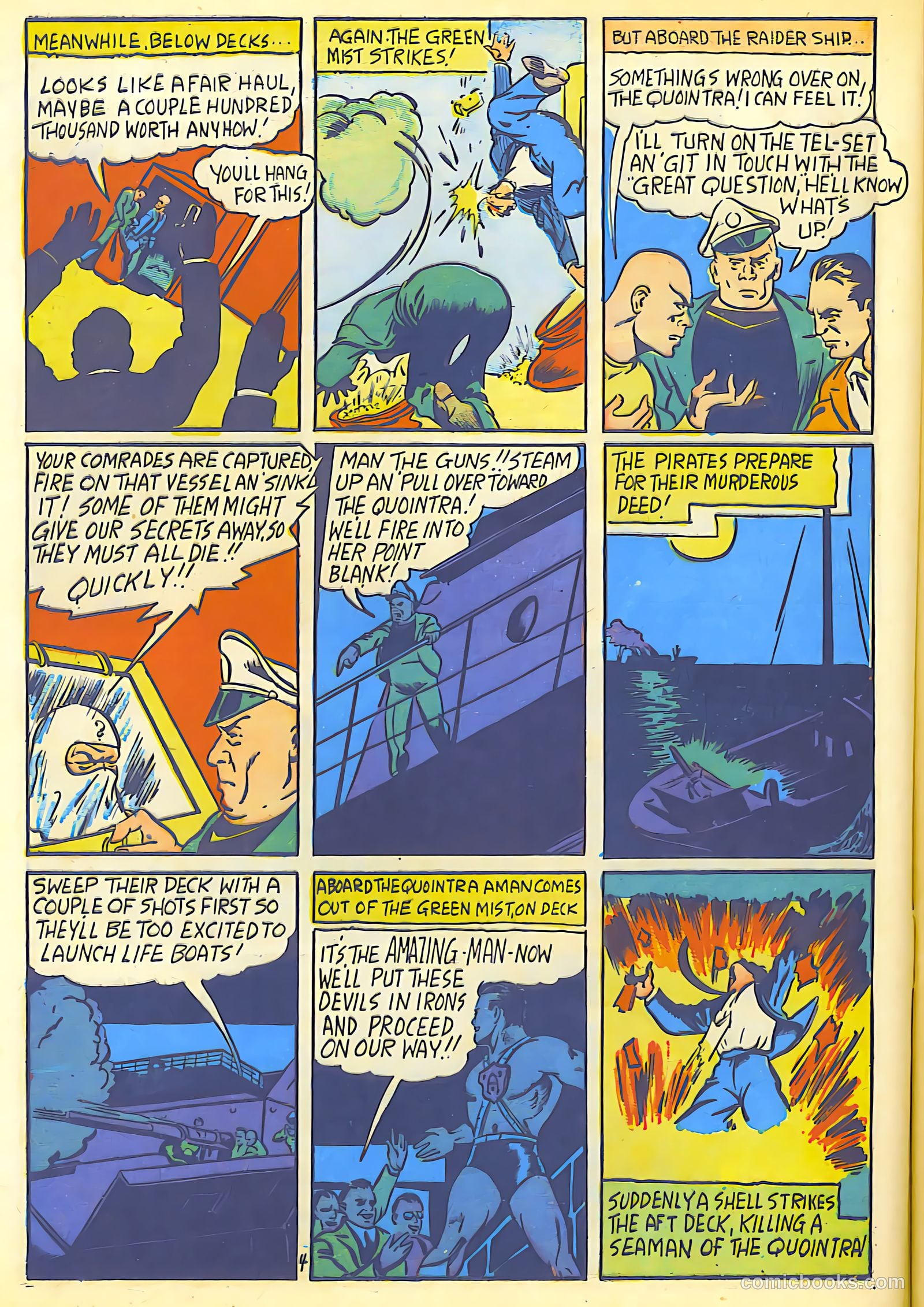 Amazing Man Comics #19 (1940) — page 5 of 65