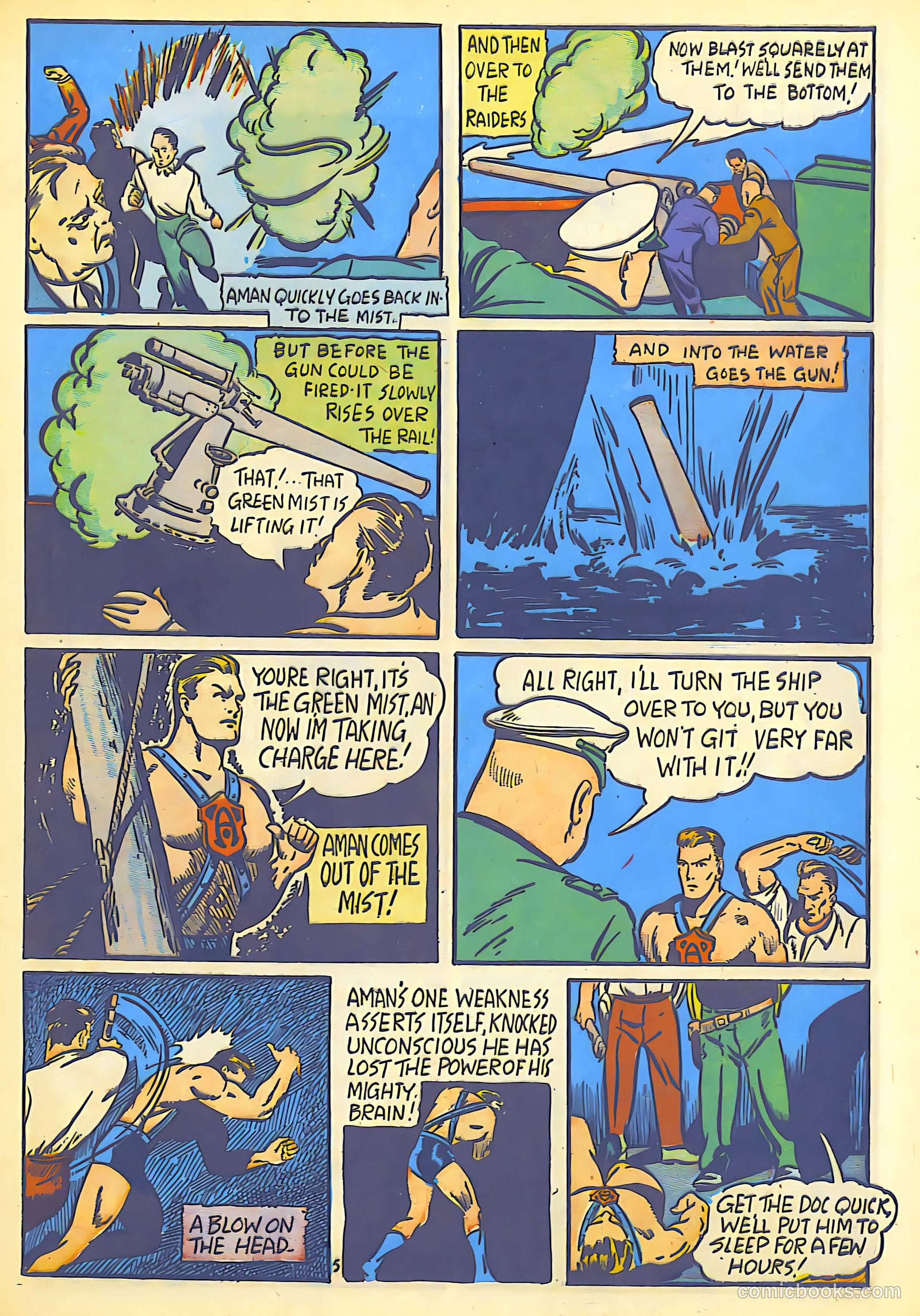 Amazing Man Comics #19 (1940) — page 6 of 65