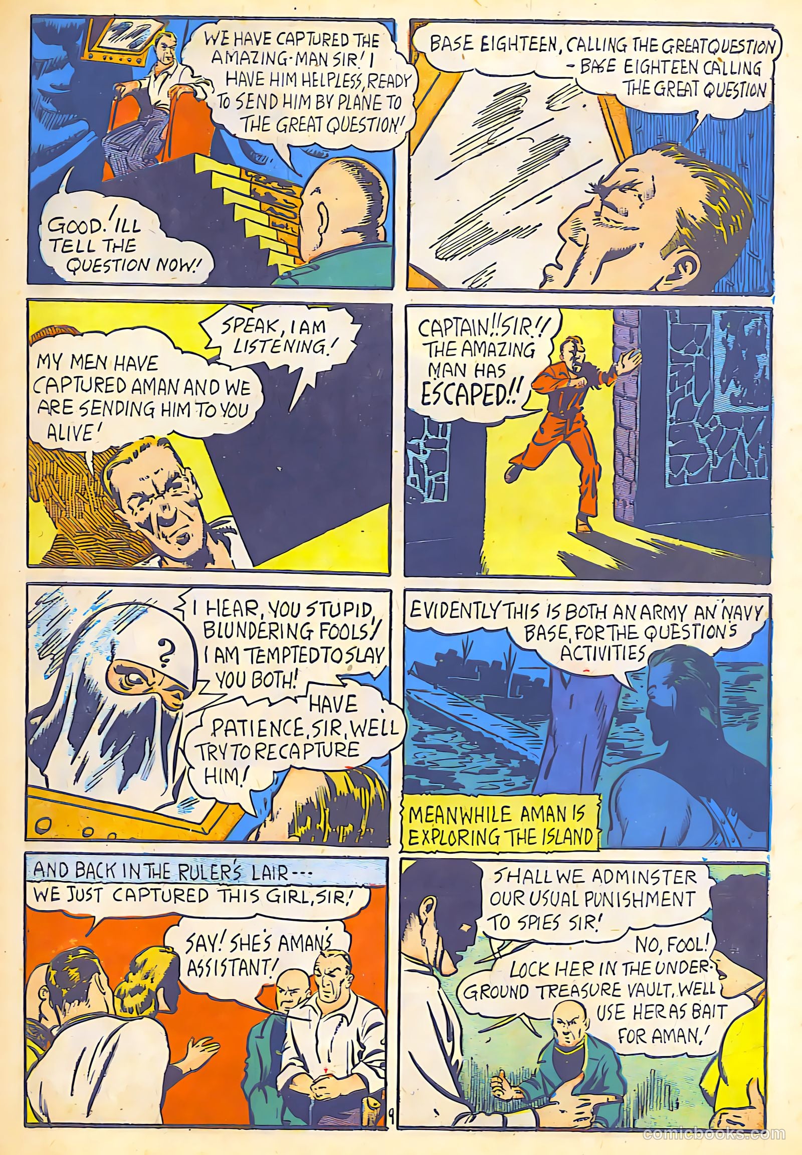 Amazing Man Comics #19 (1940) — page 10 of 65