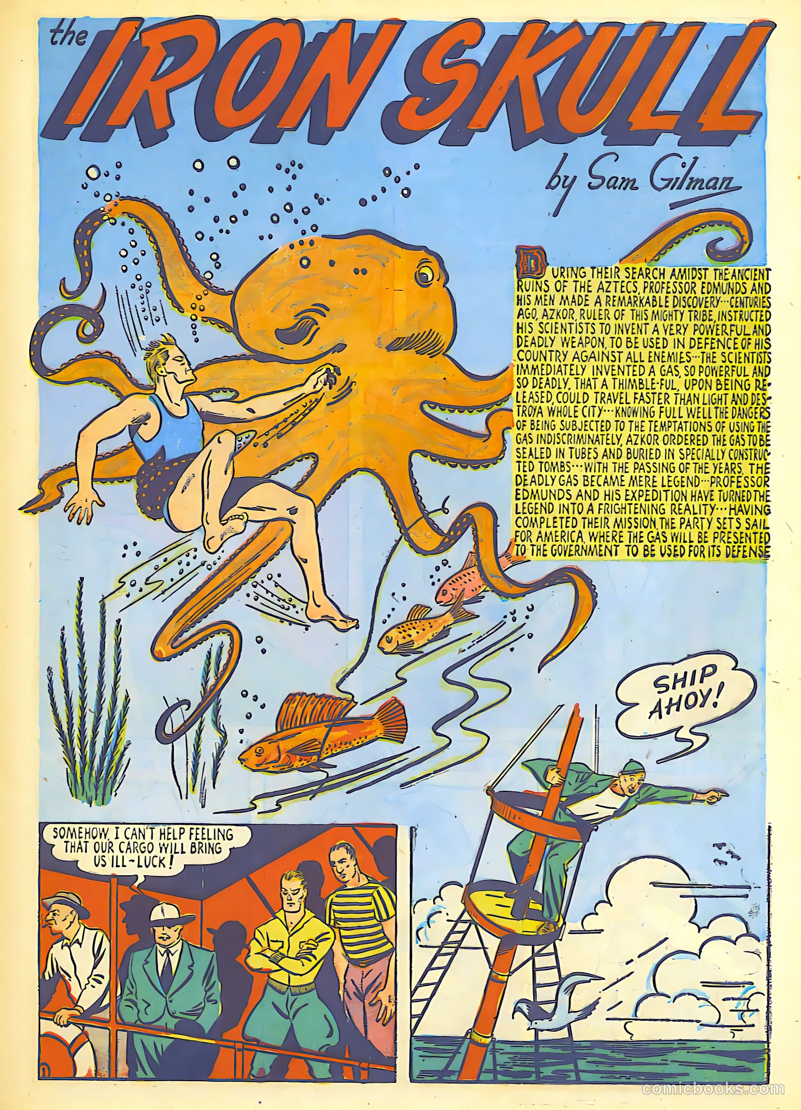 Amazing Man Comics #19 (1940) — page 14 of 65