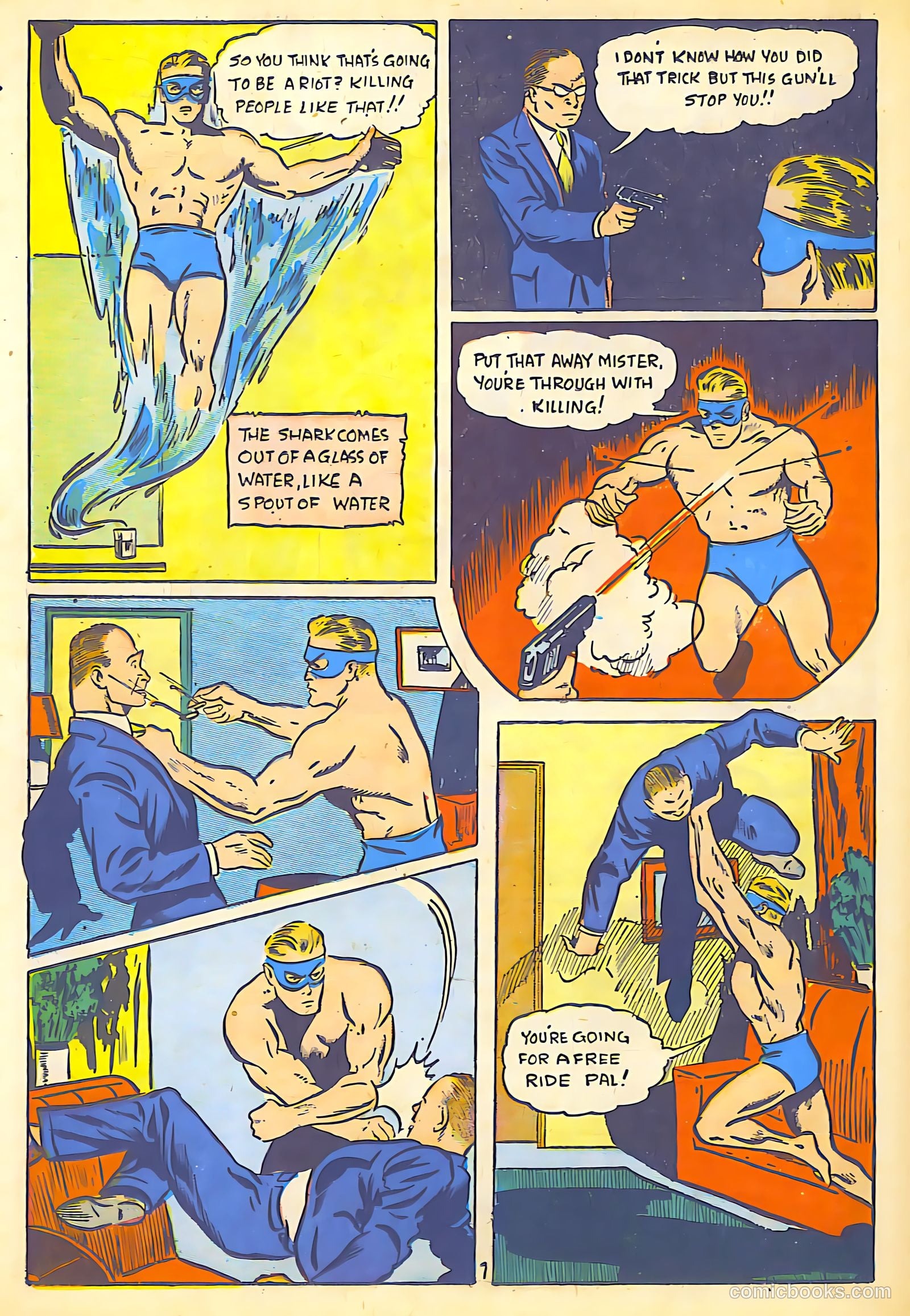 Amazing Man Comics #19 (1940) — page 49 of 65