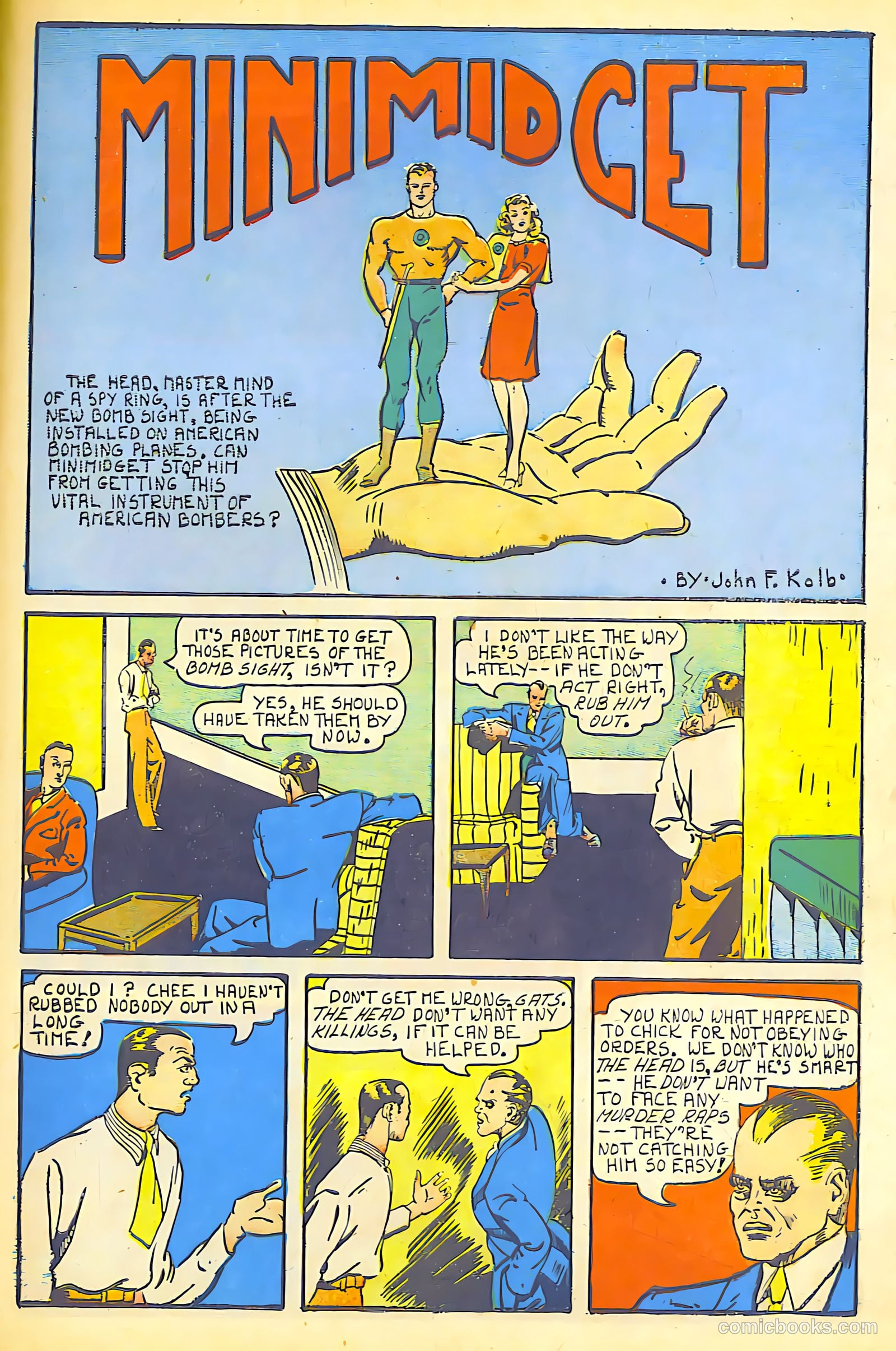 Amazing Man Comics #19 (1940) — page 58 of 65