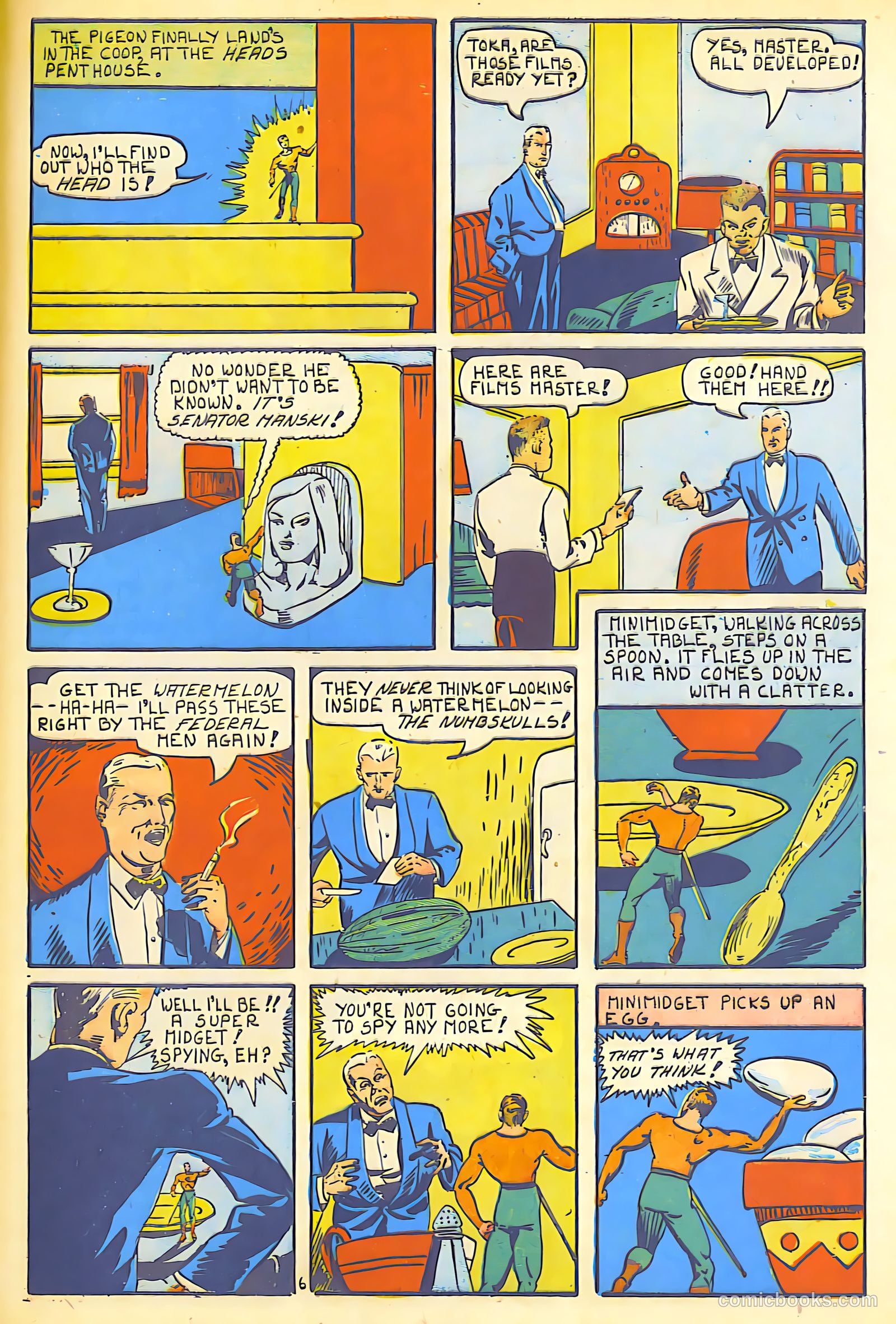 Amazing Man Comics #19 (1940) — page 62 of 65