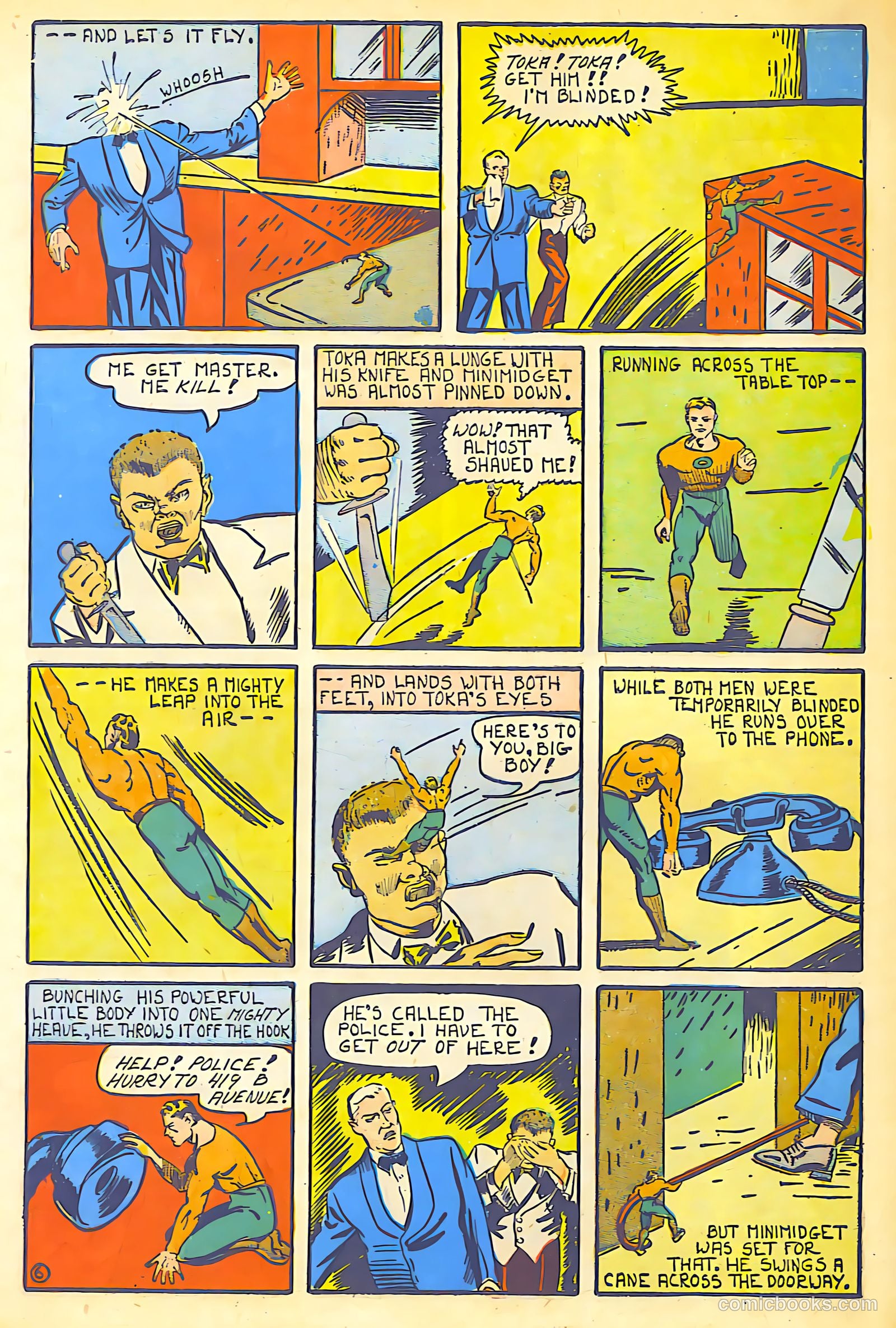 Amazing Man Comics #19 (1940) — page 63 of 65