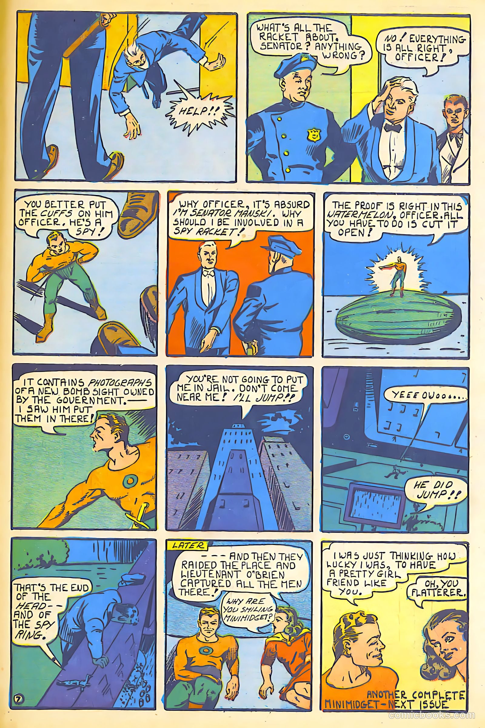 Amazing Man Comics #19 (1940) — page 64 of 65