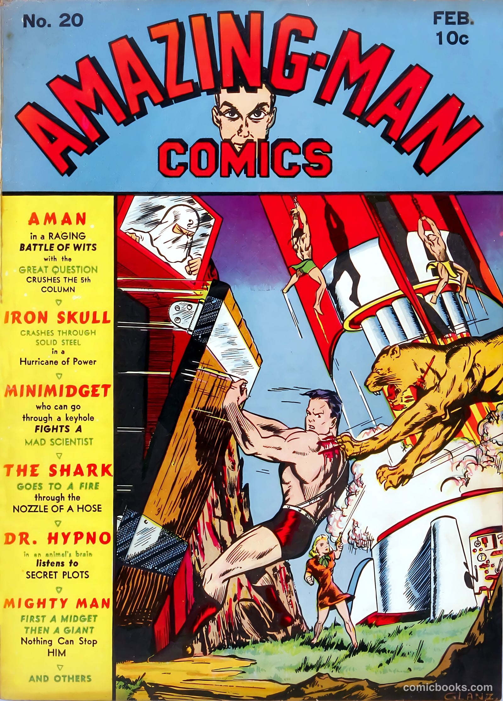 Amazing Man Comics #20